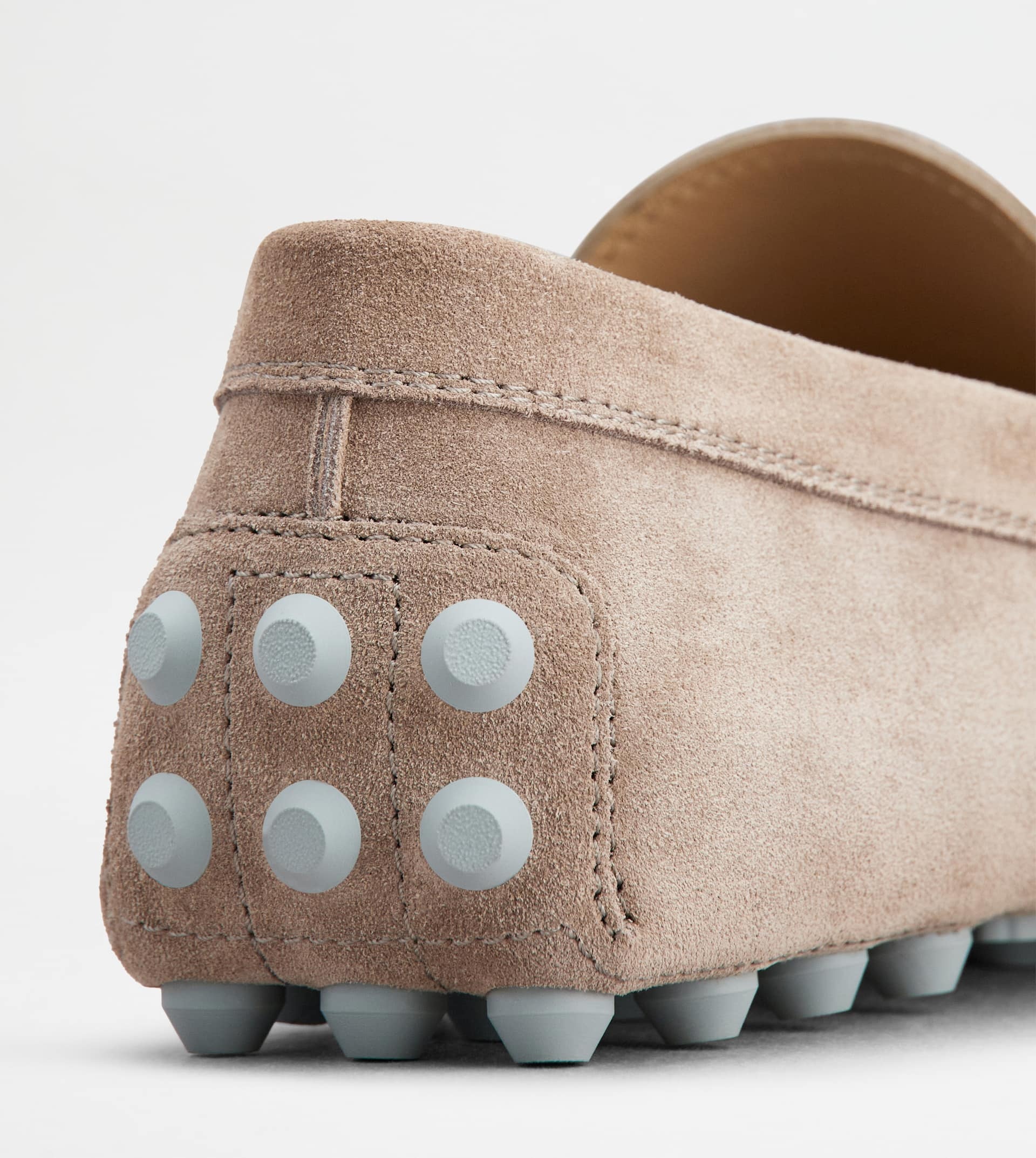 TOD'S GOMMINO BUBBLE IN SUEDE - BEIGE - 5