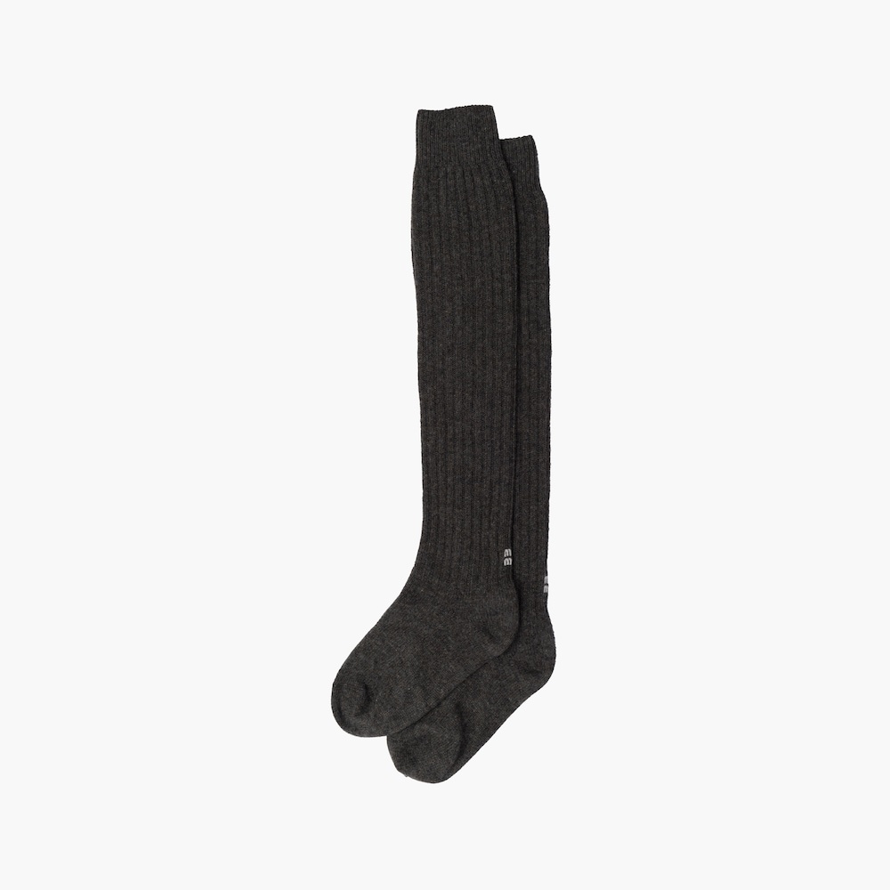 Wool over-the-knee socks - 1