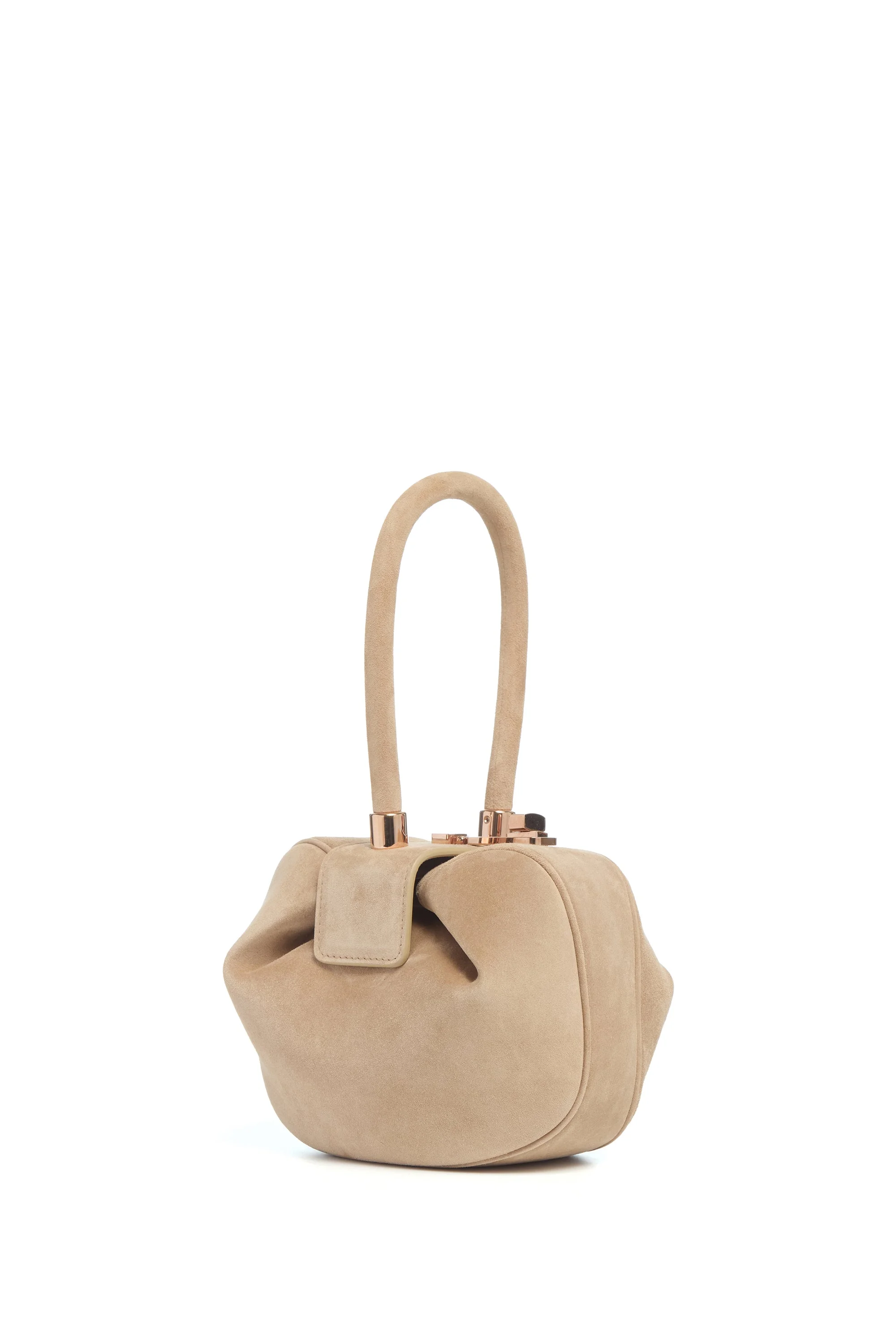 Demi Bag in Camel Suede - 1