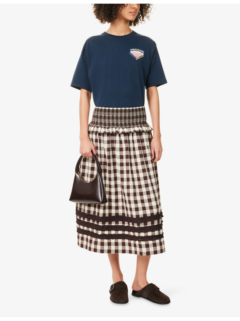 DAMSON MADDER. All Day Breakfast Graphic-Print Cotton-Jersey T-Shirt outlook