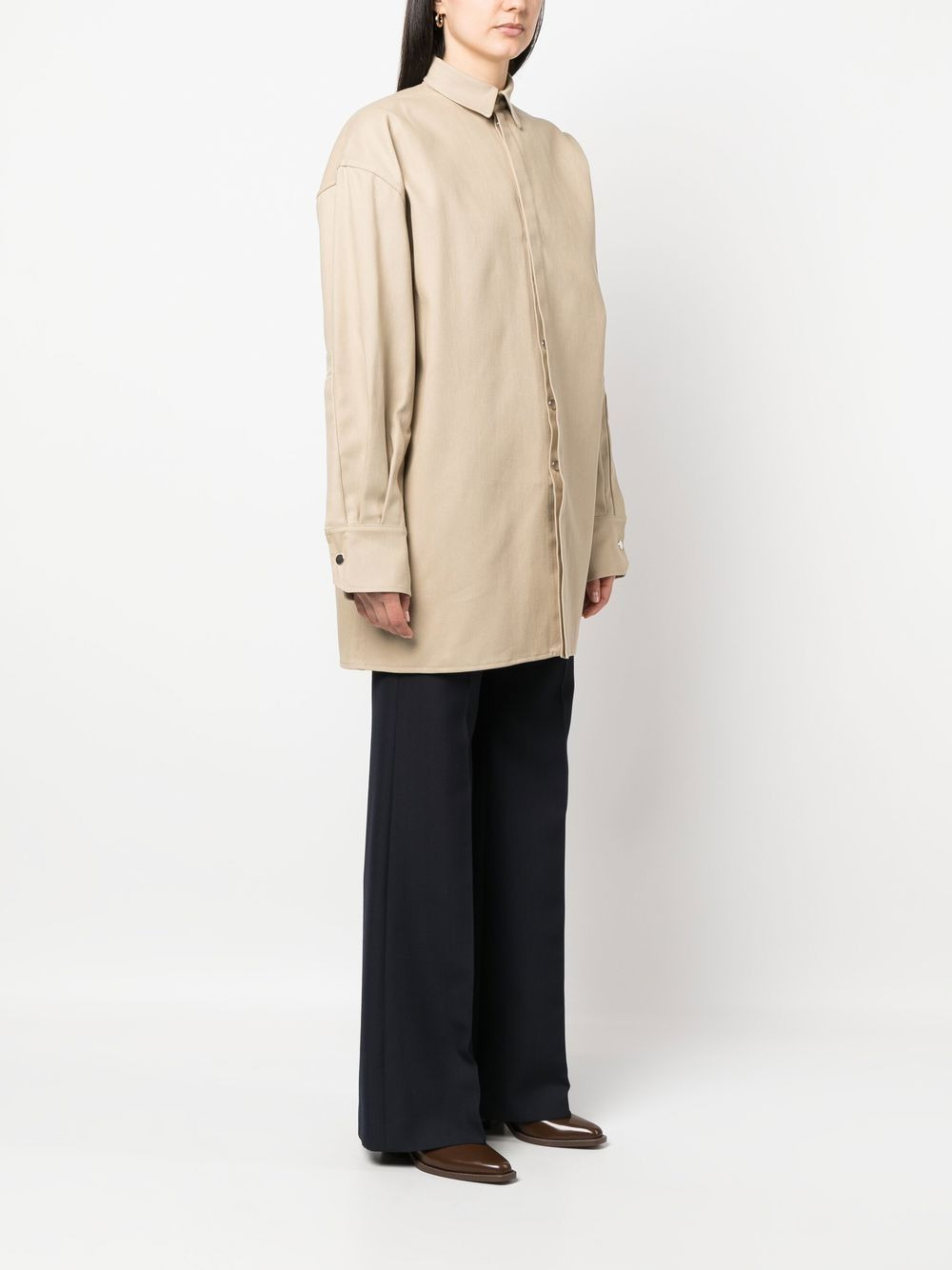 Valentina oversized shirt jacket - 3