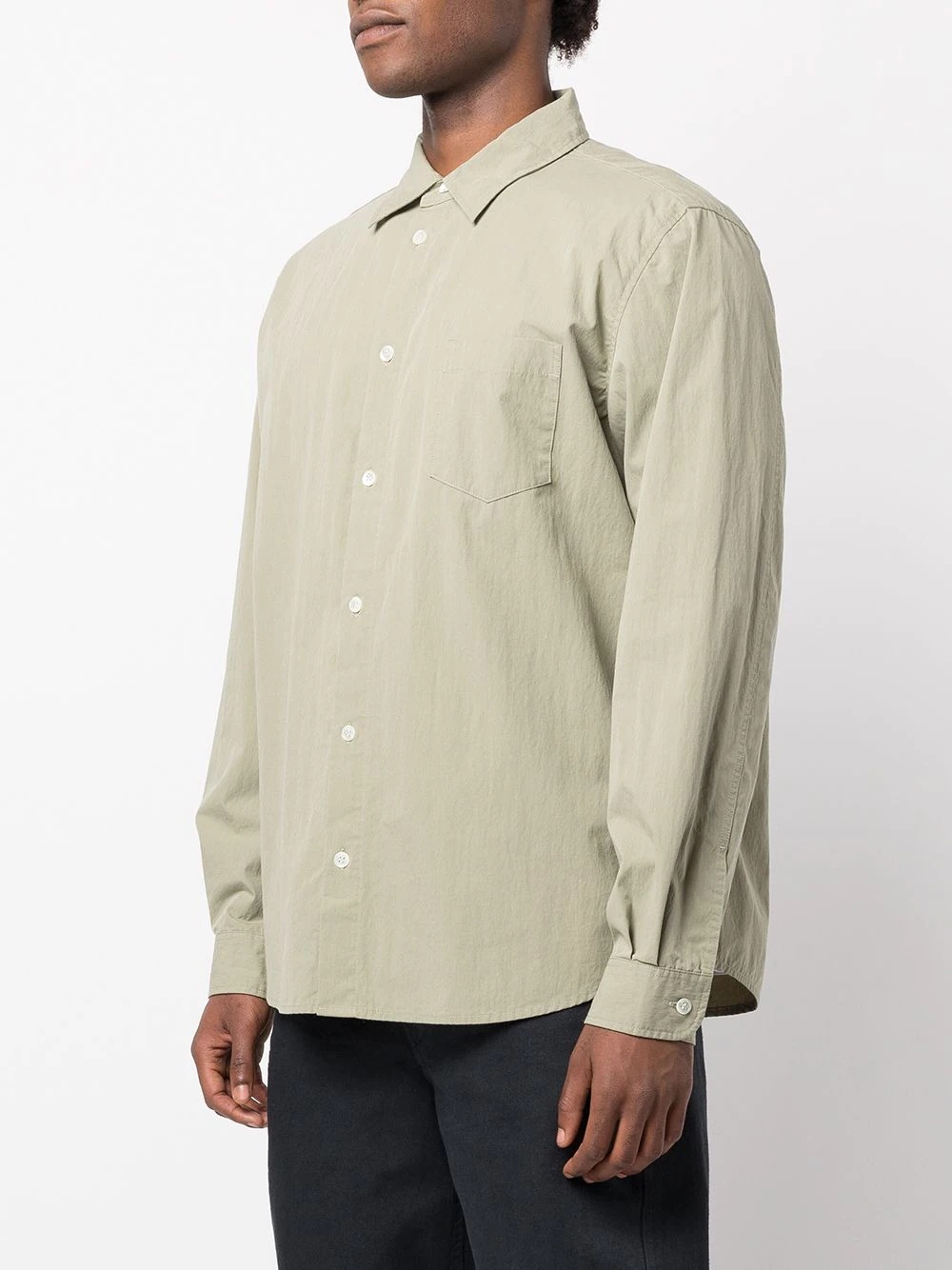 button-up long-sleeved shirt - 3