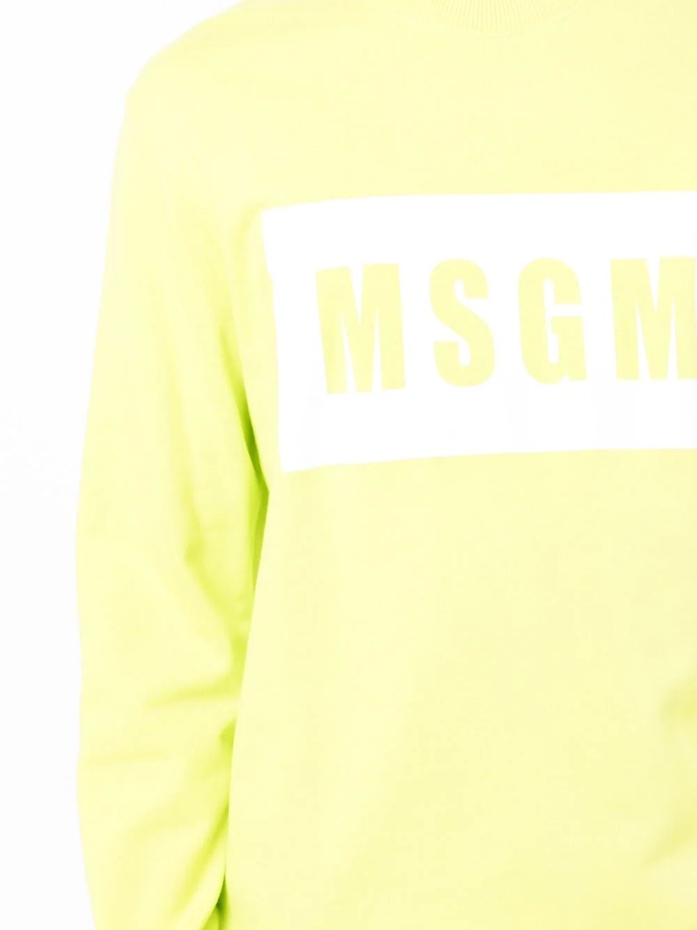 logo print sweatshirt - 5