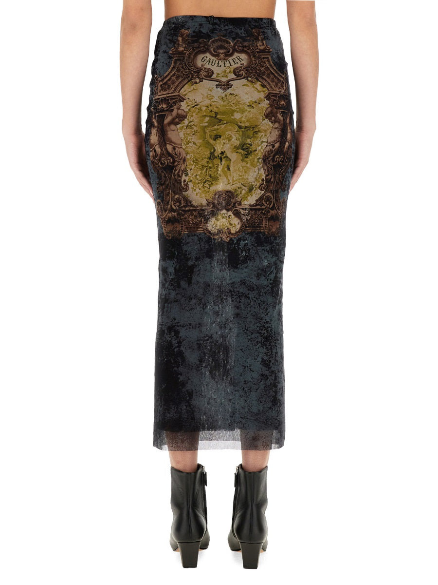 Jean Paul Gaultier Women "Médaillon" Skirt - 3
