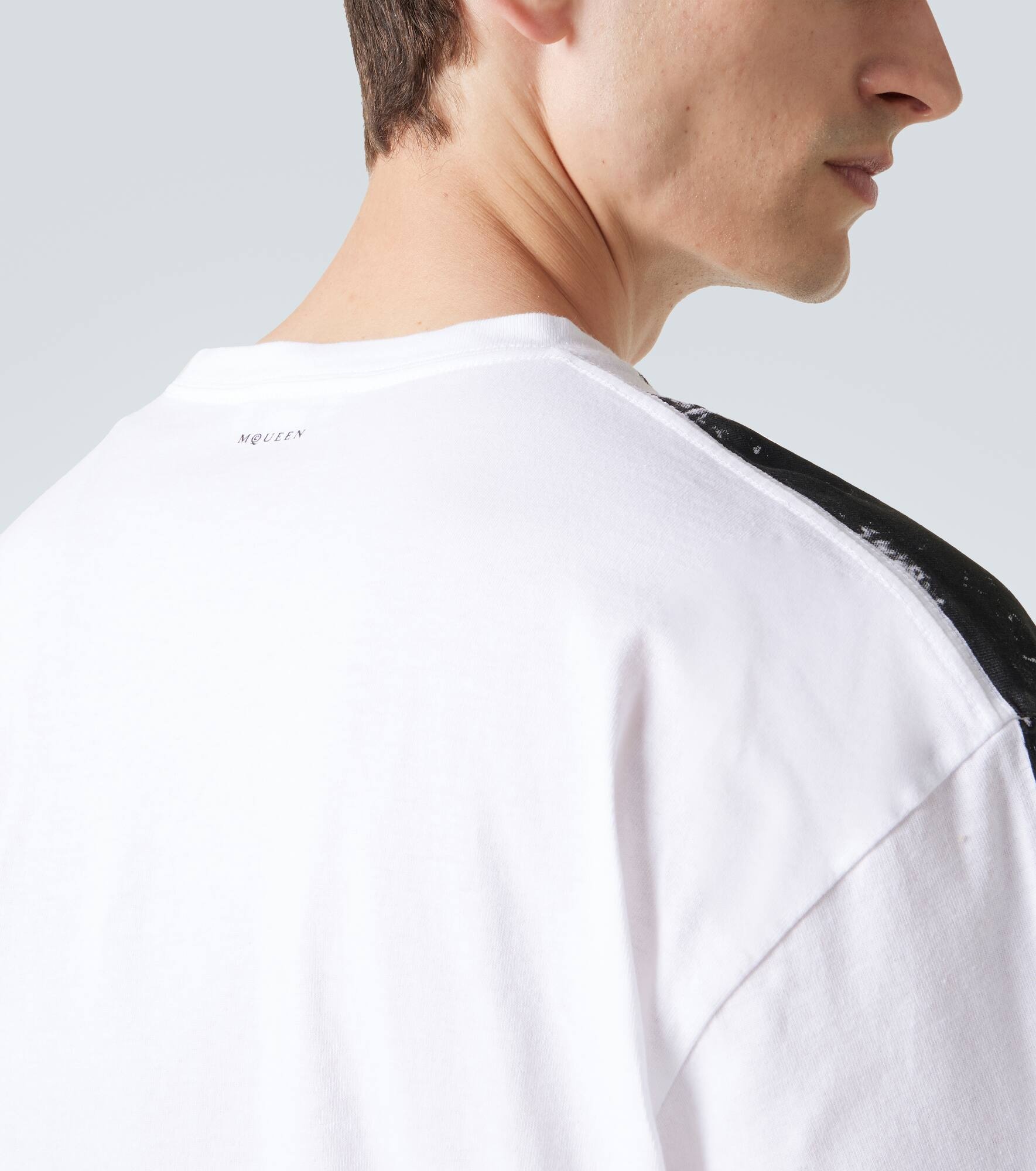 Skull printed cotton jersey T-shirt - 6