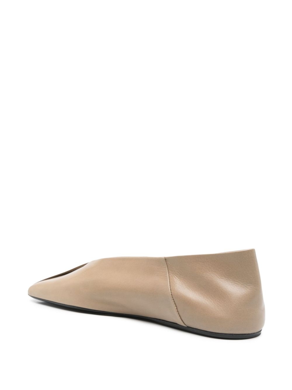 leather ballet flats - 3