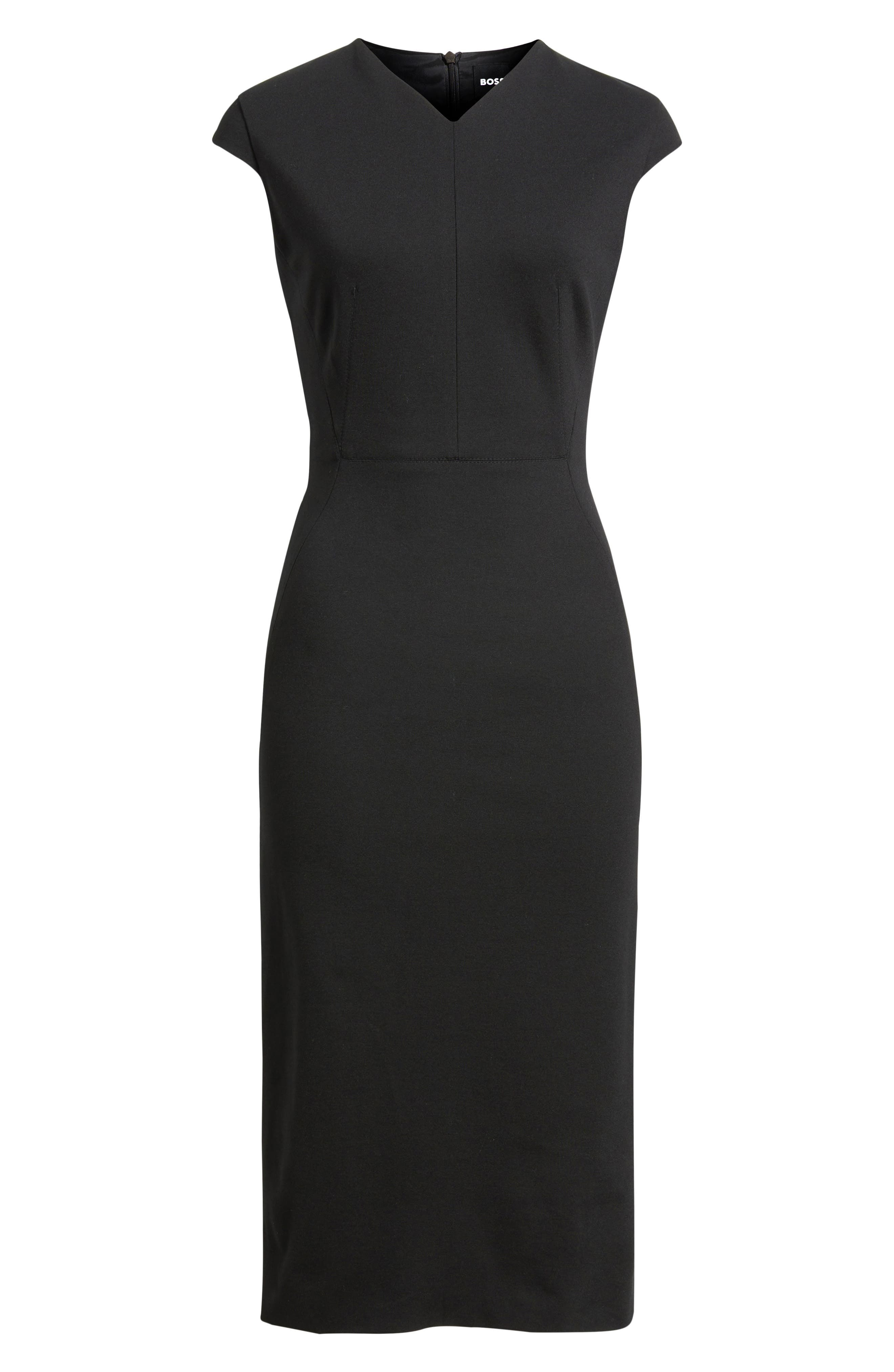 BOSS Dulisa Sheath Dress in Black at Nordstrom - 5