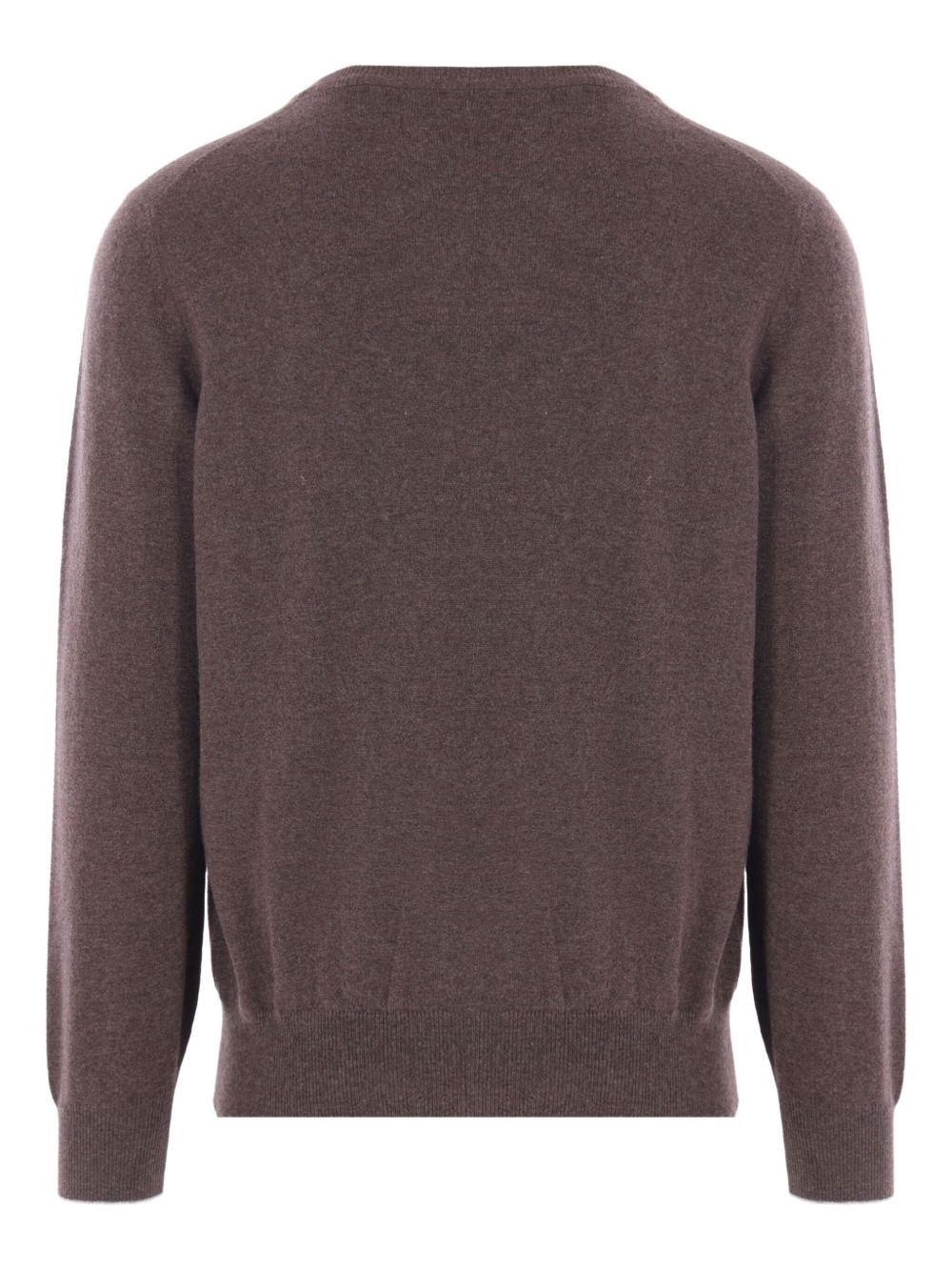 round-neck cashmere sweater - 2