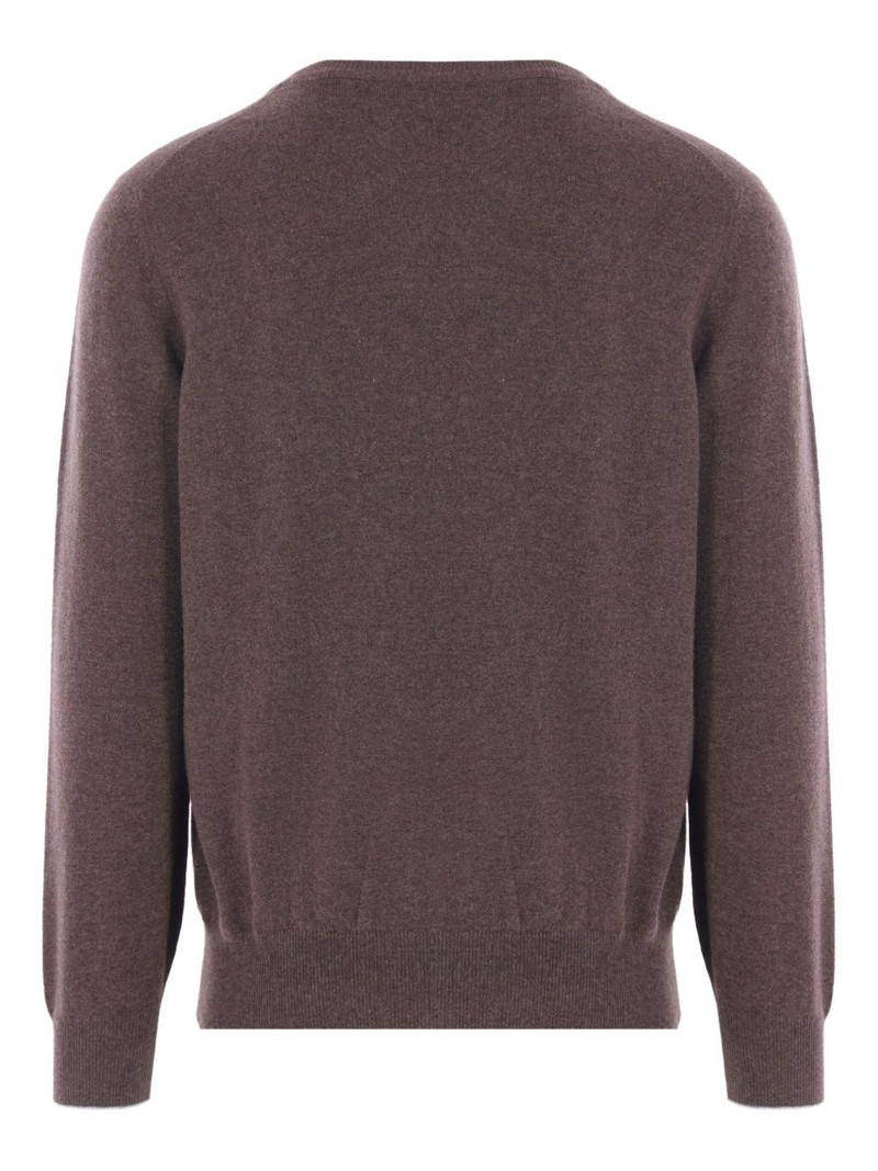 Brunello Cucinelli round-neck cashmere sweater outlook