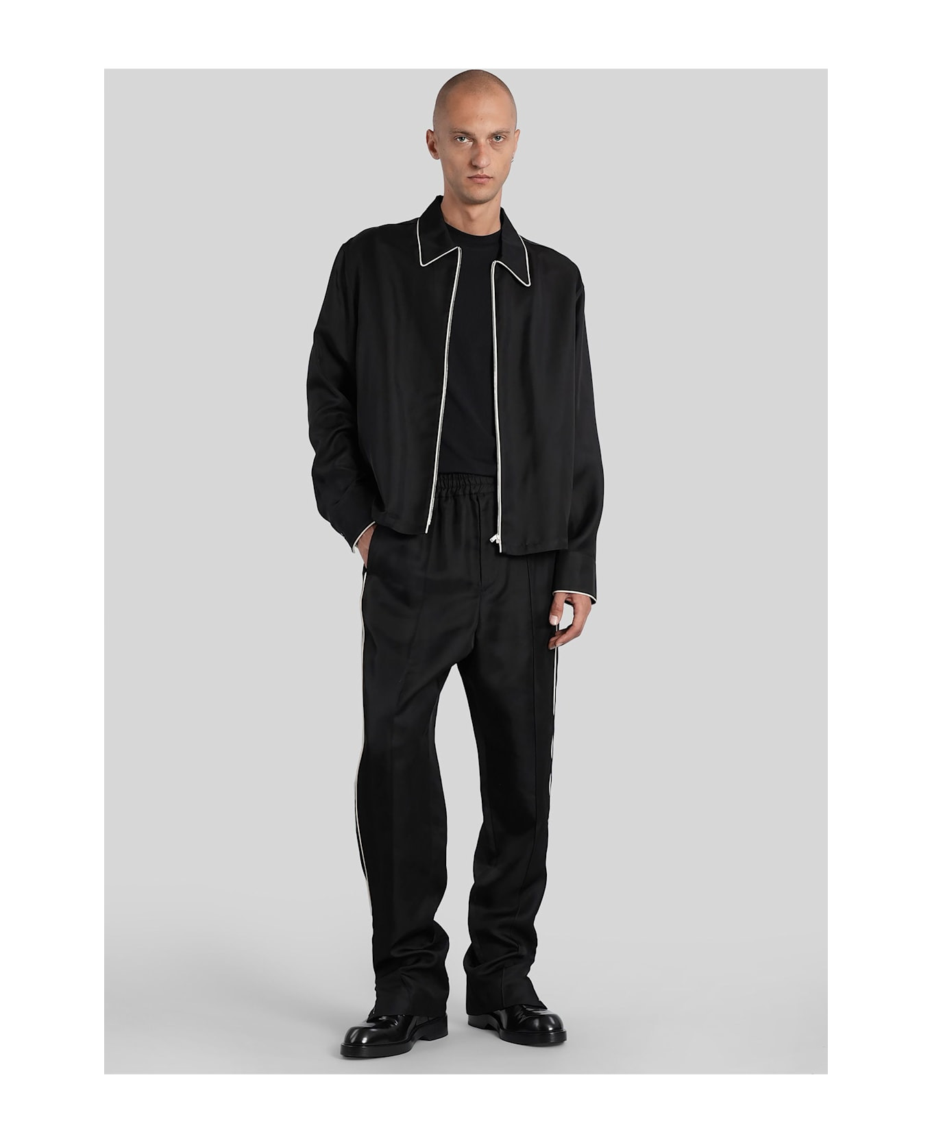 Shirt 171 Shirt In Black Viscose - 2