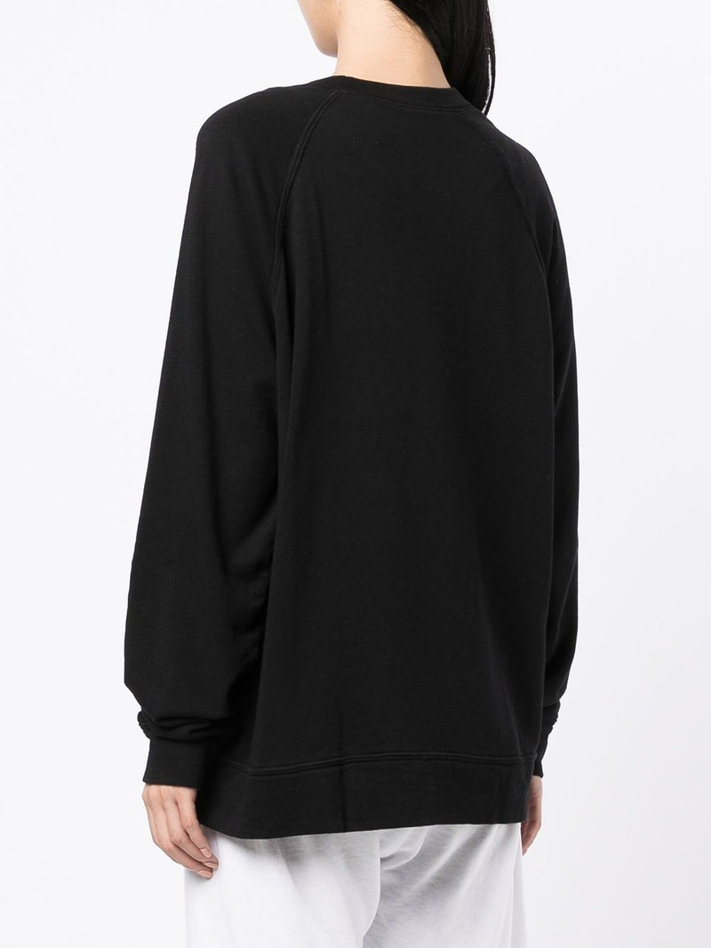 loose-fit terry sweatshirt 4