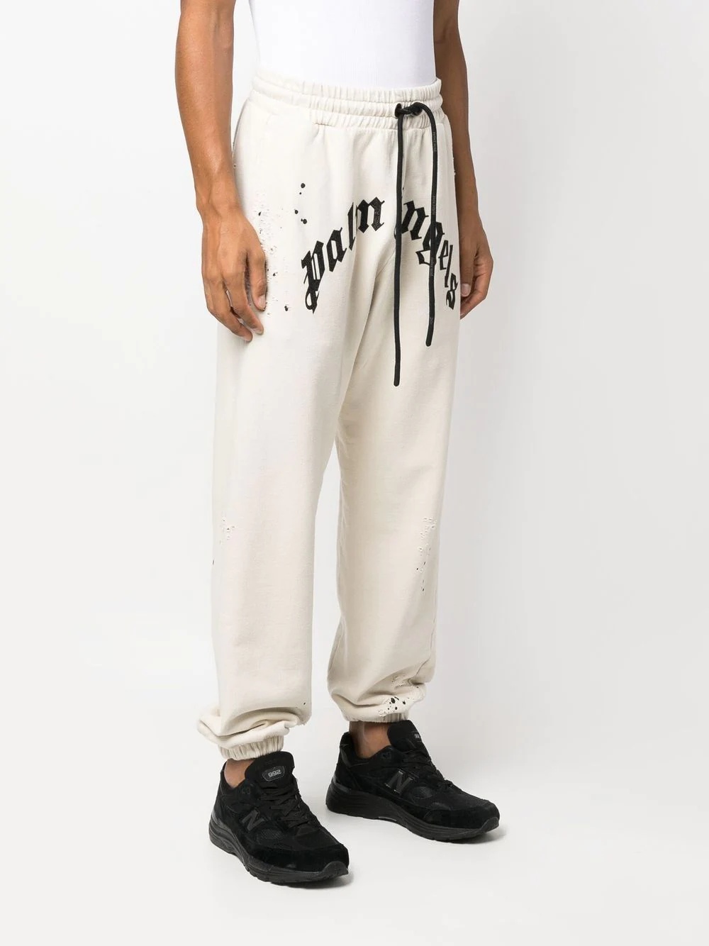 straight-leg track pants - 3