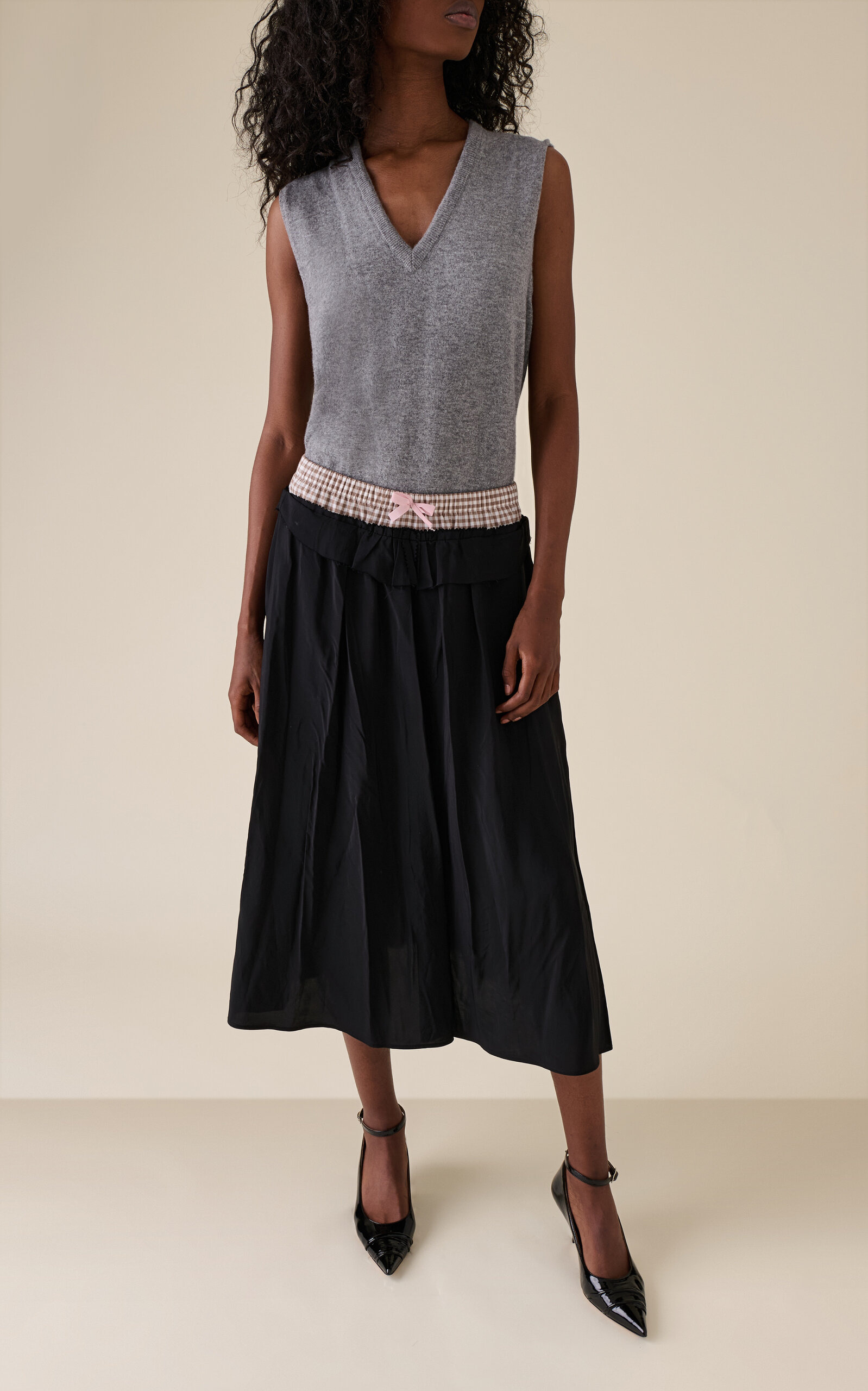 Wool Gilet grey - 2