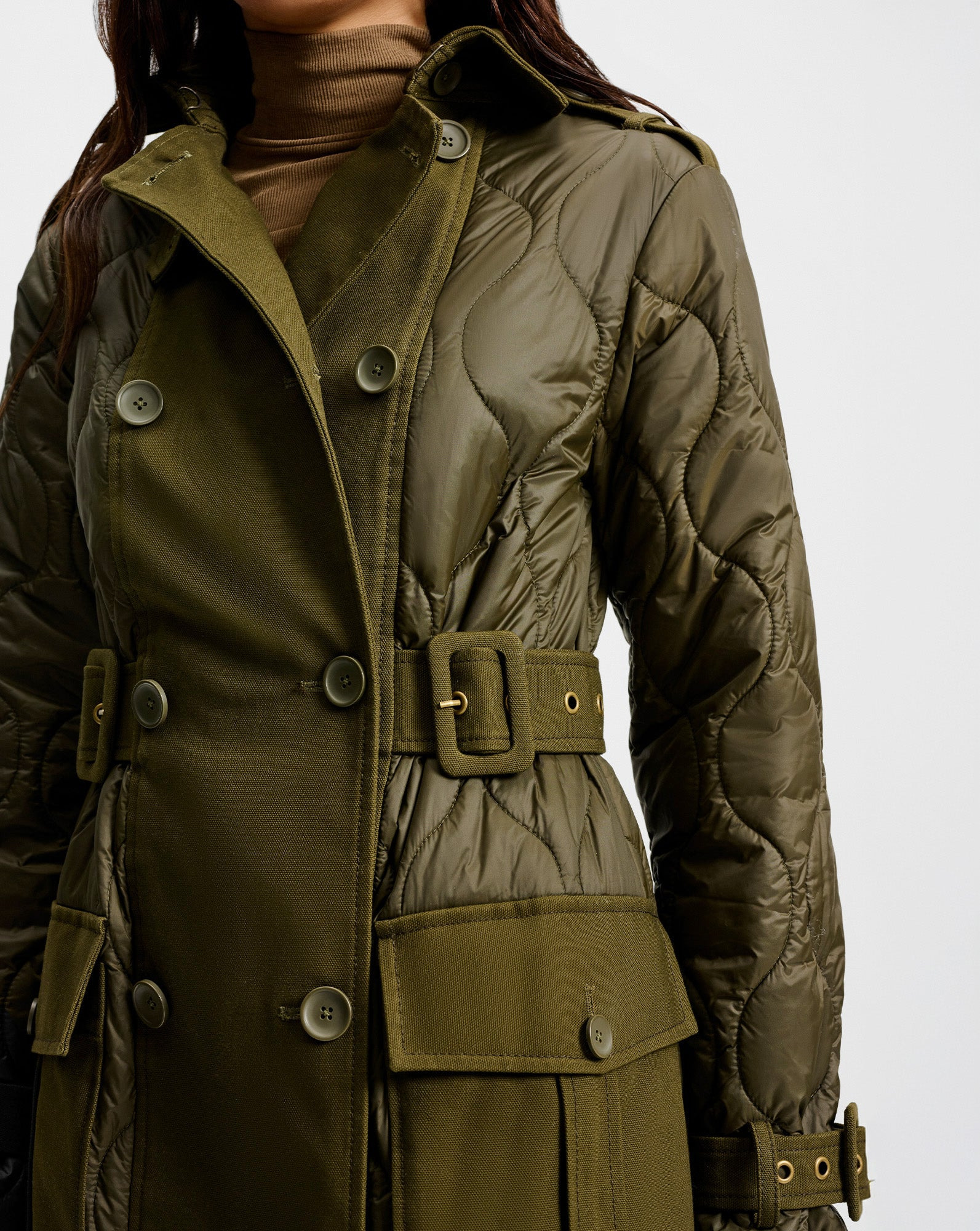 NEWBERRY PUFFER TRENCH COAT - 6