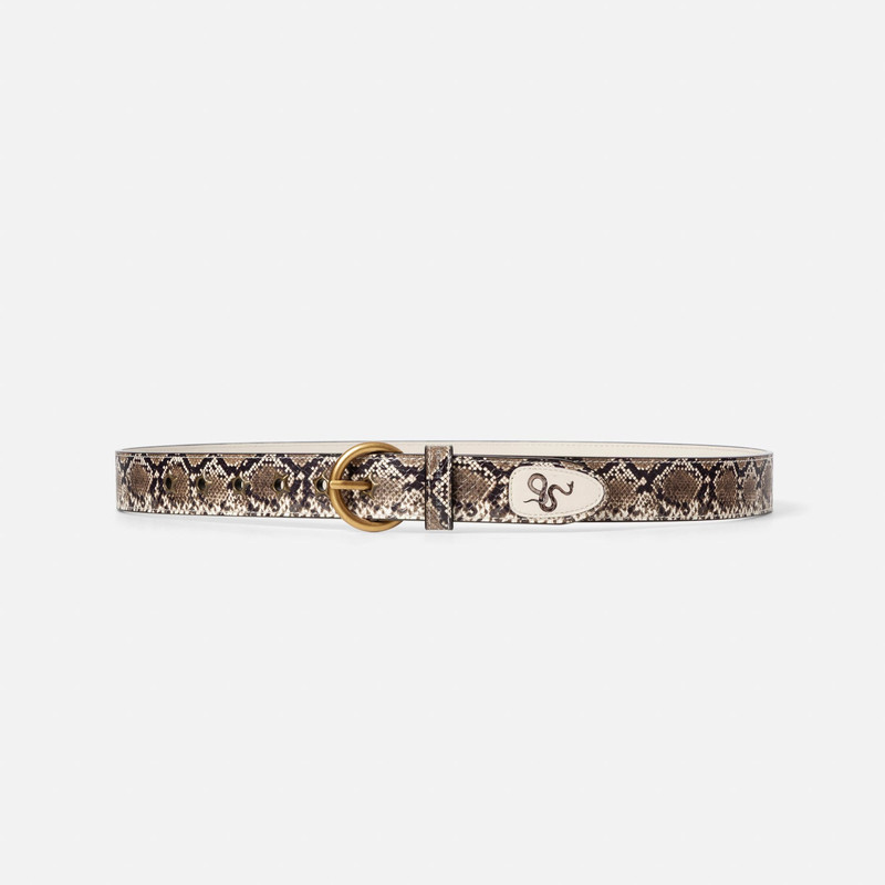 Ellis Brown Snake Belt 1