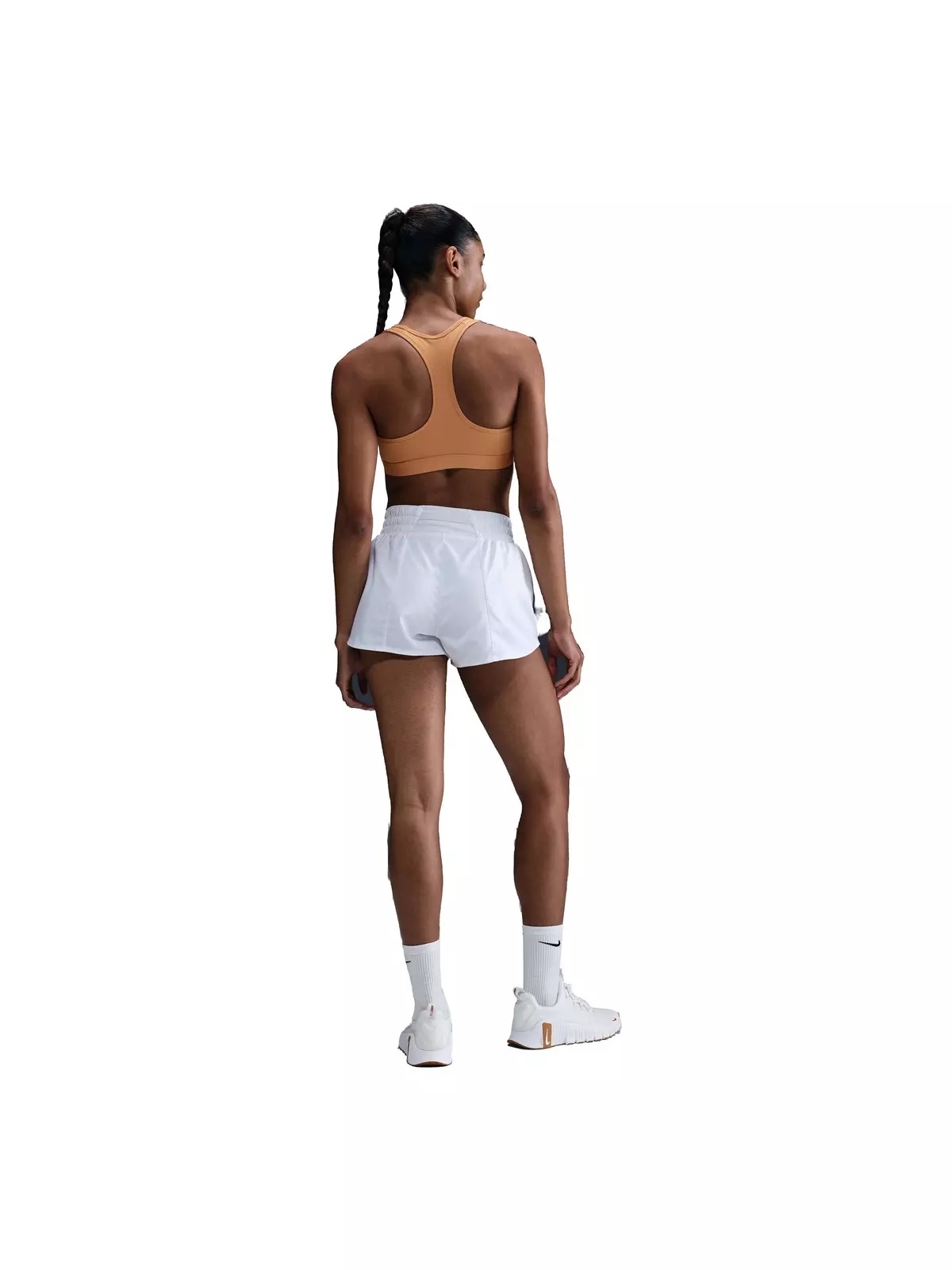 Women's Swoosh Medium Support Padded Sports Bra - Orange - 5