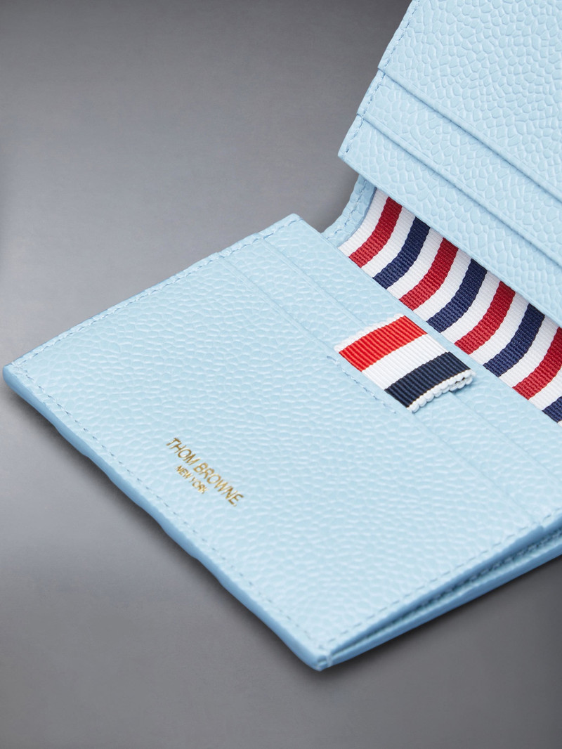 Pebble Grain 4-Bar Striped Double Card Holder 4