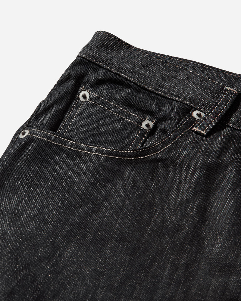 Men's Paneled Hybrid Denim Pants Indigo / Leather 3