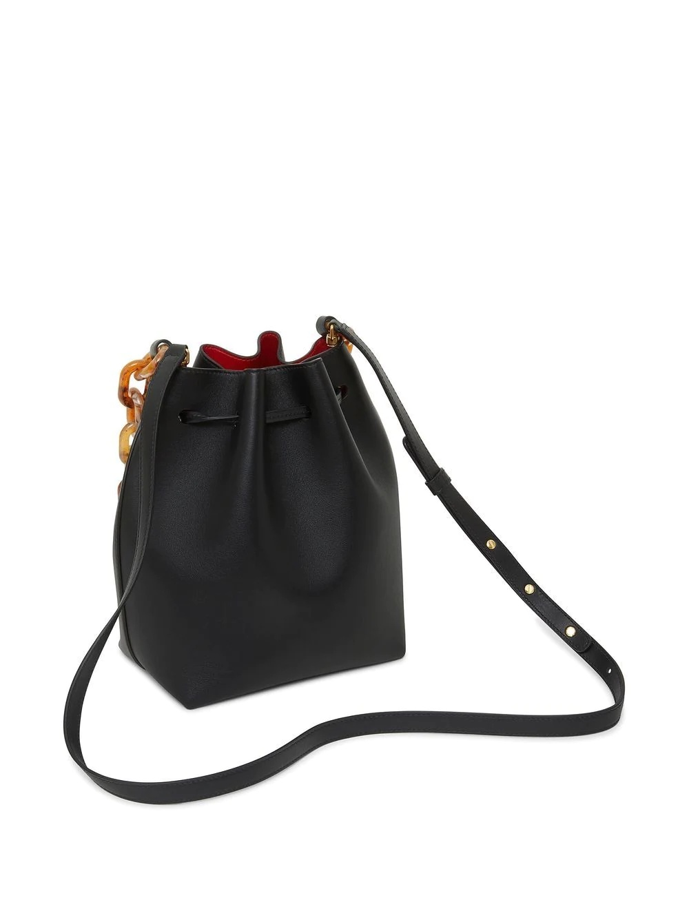 Twist chain-strap bucket bag - 2