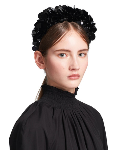 Prada Satin headband with sequins outlook