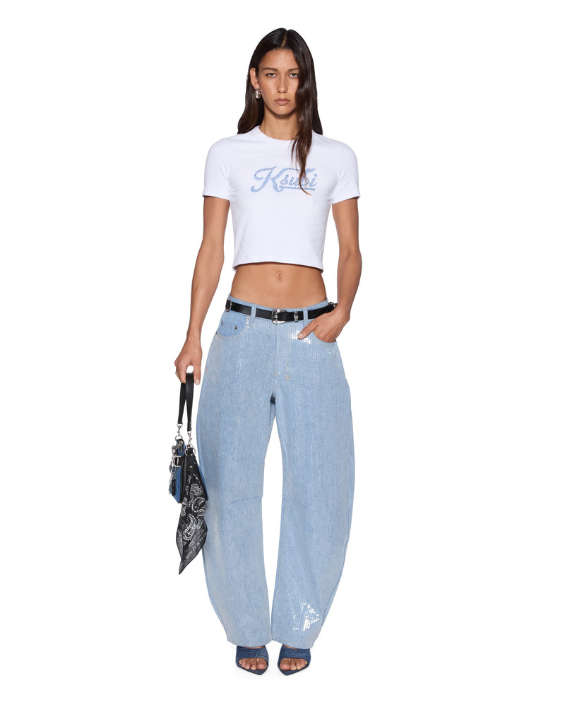 Ksubi KSUBI BLING BABY SS TEE WHITE outlook