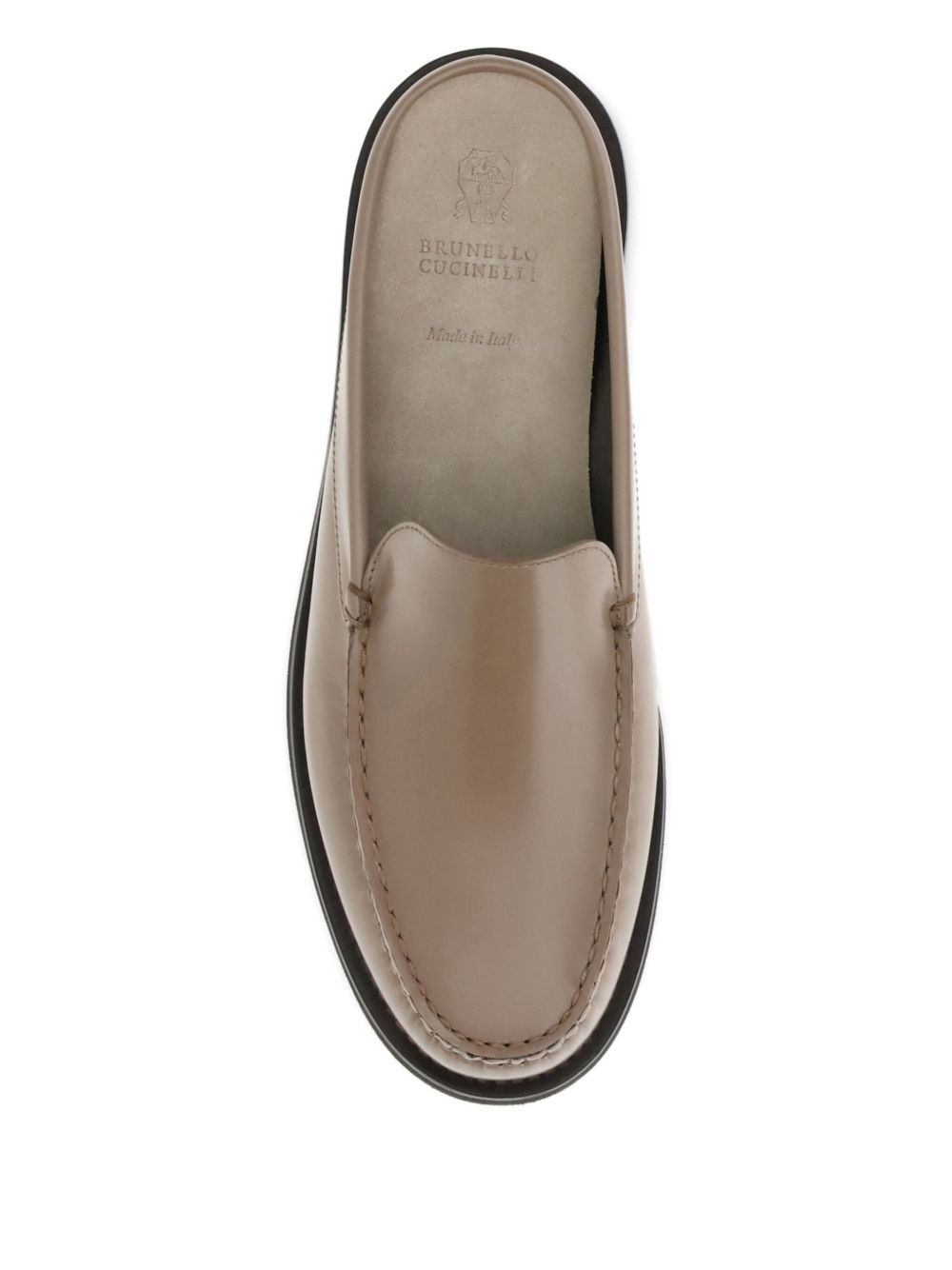 Brunello Cucinelli Women Leather Flat Mules - 4