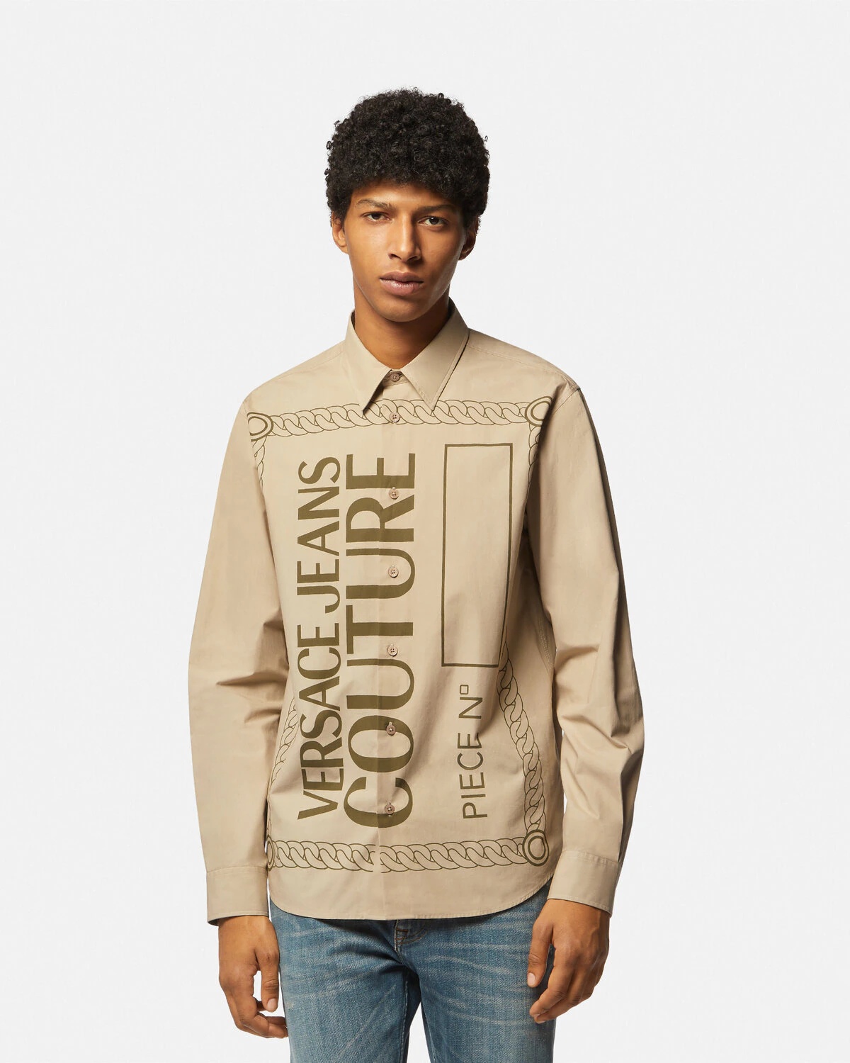 Piece Number Logo Shirt - 4