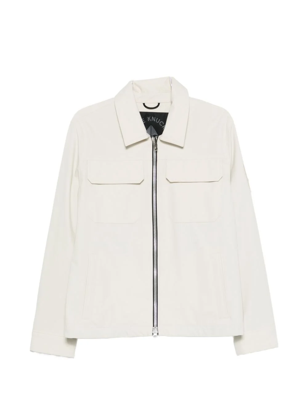 flap-pocket zip jacket - 1