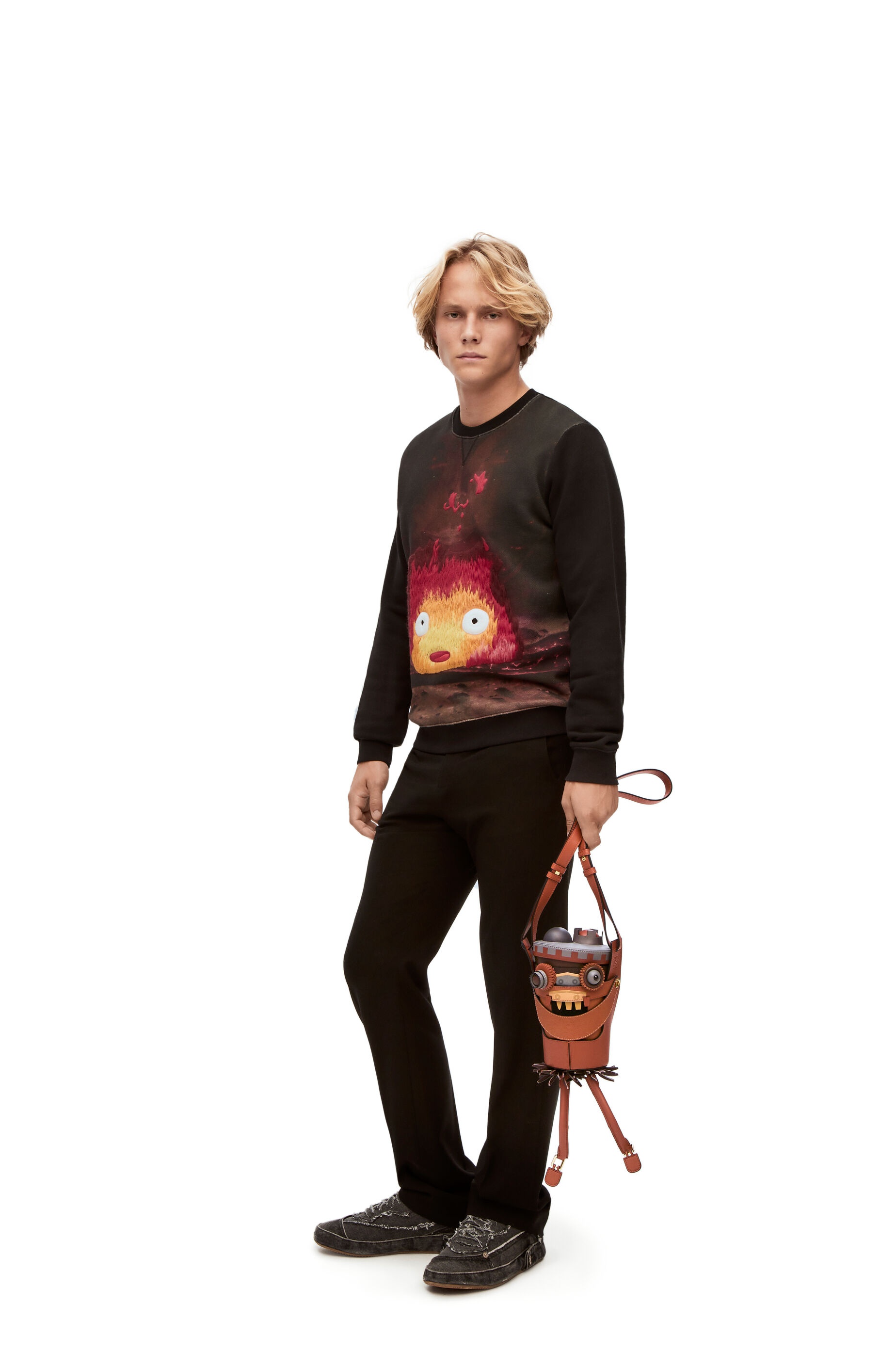 Moving Castle pouch in classic calfskin - 8