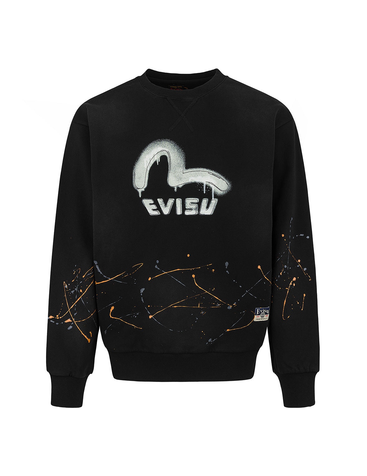 Logo and Seagull Print Relax Fit Sweatshirts - 9