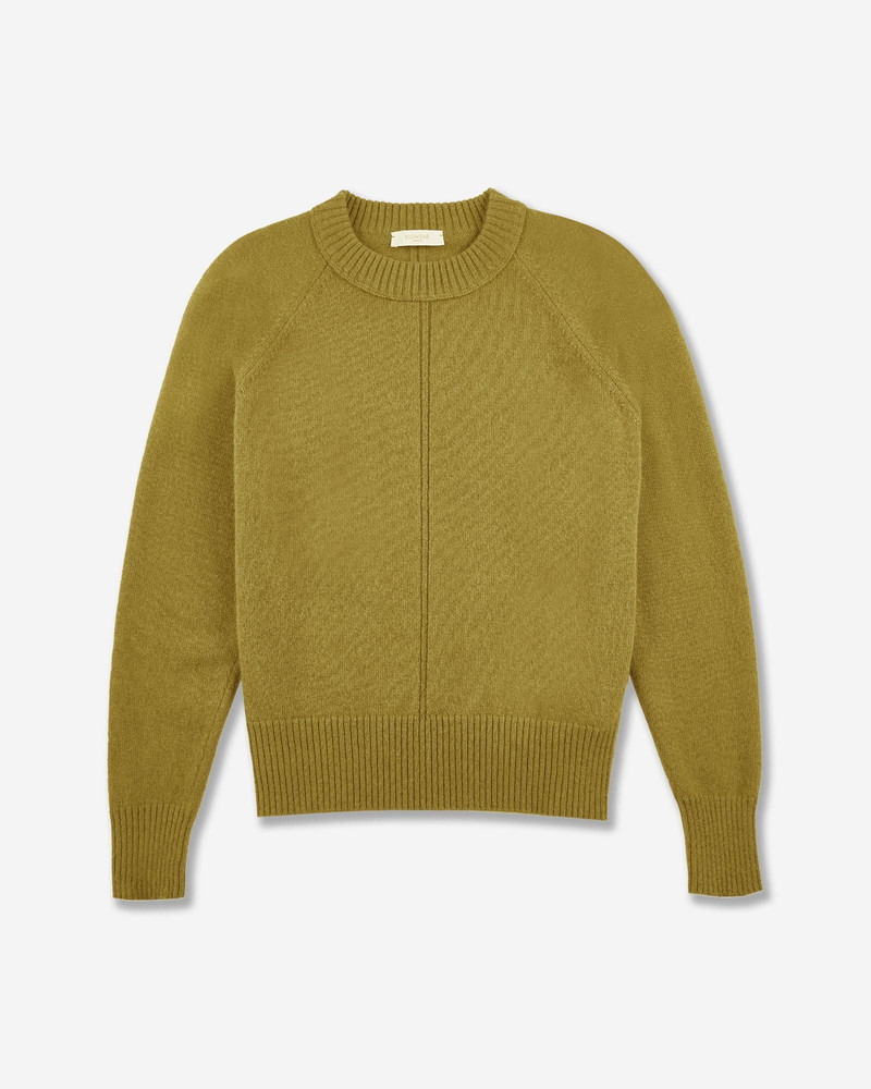 Regular fit crewneck sweater in wool and Angora 1