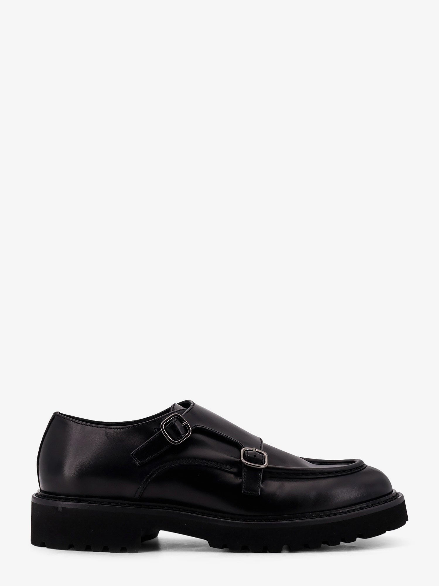 DOUCAL'S - Doucal'S Double Buckle Leather Shoe - 1