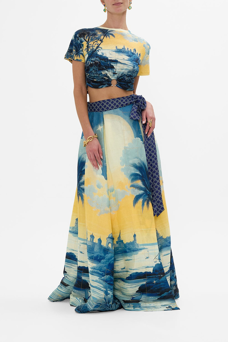 CAMILLA JERSEY T-SHIRT WITH HARDWARE outlook