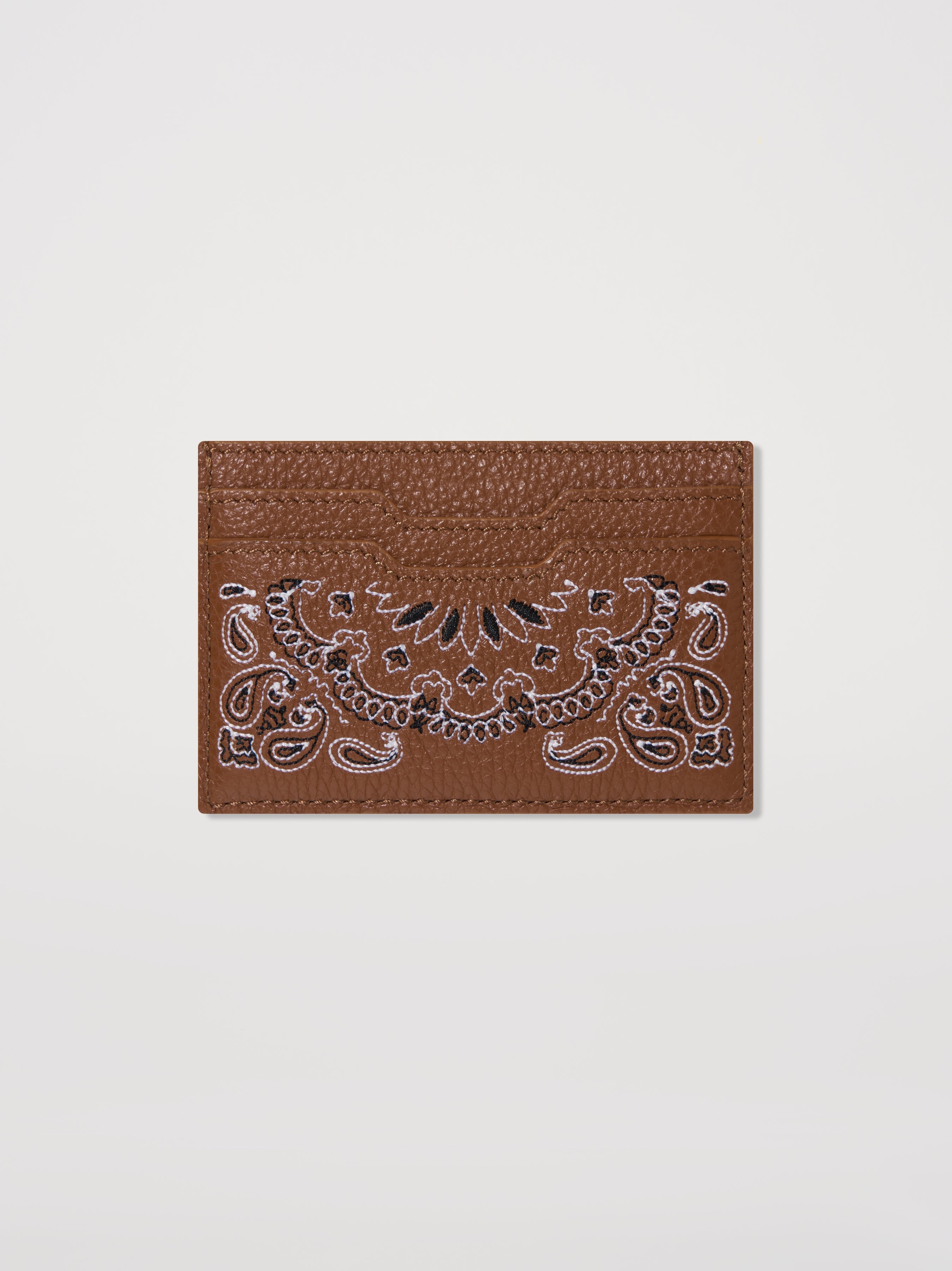 LEATHER BANDANA CARD HOLDER - 2