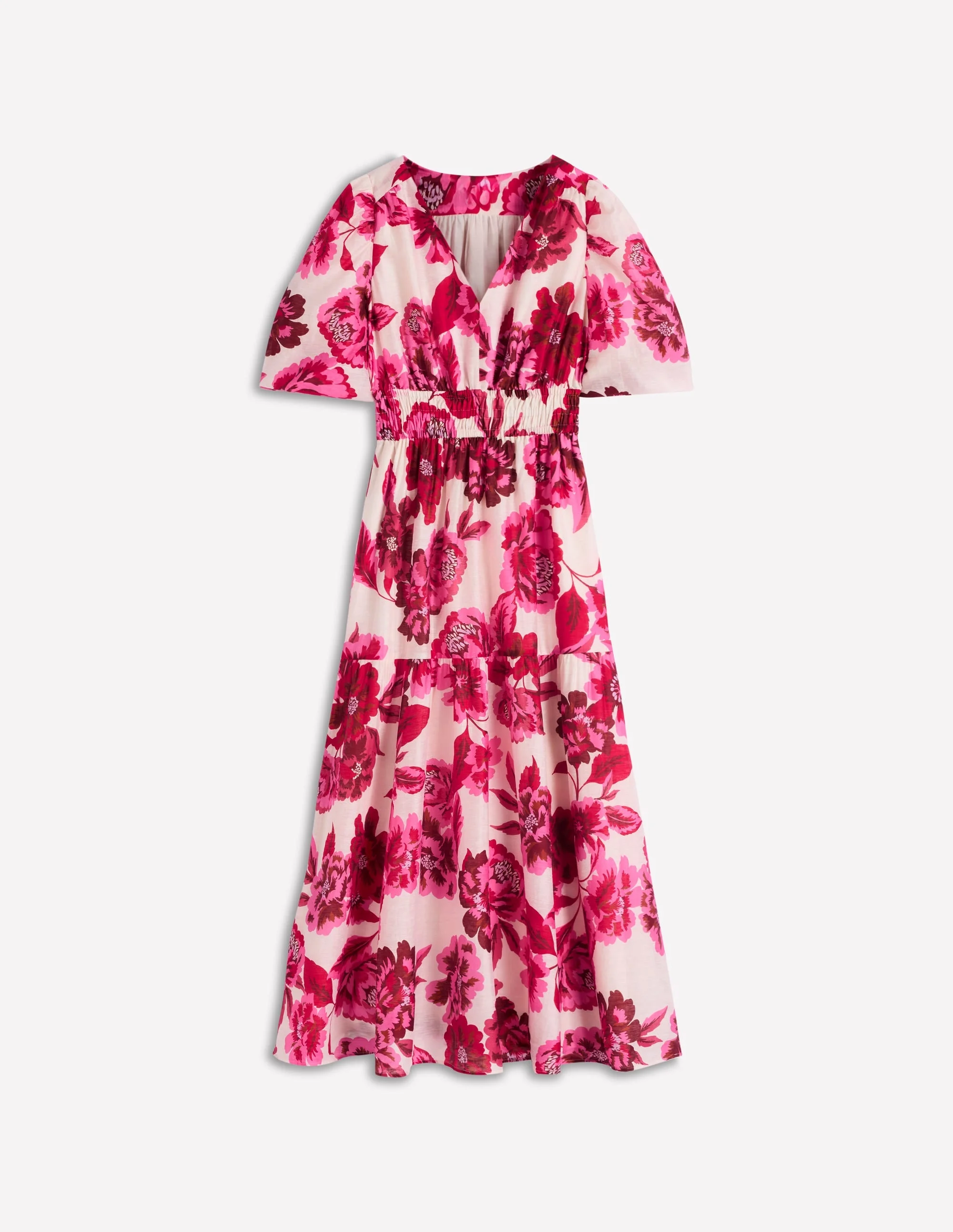 Irene Occasion Dress-Pink Opulent Blossom - 1