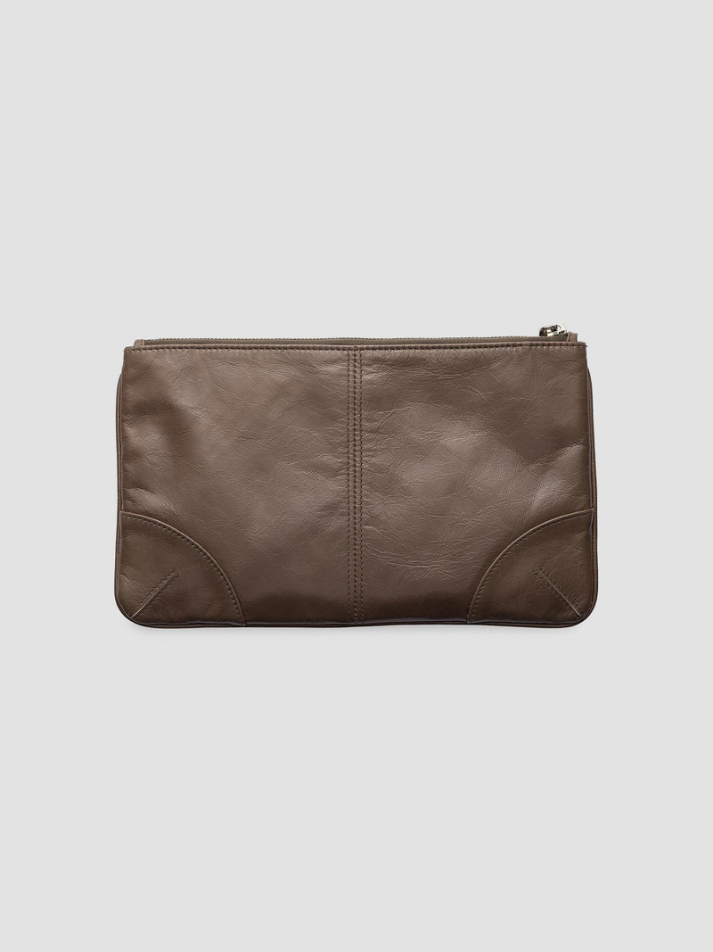 Men's Leather Pouch - Brown 3