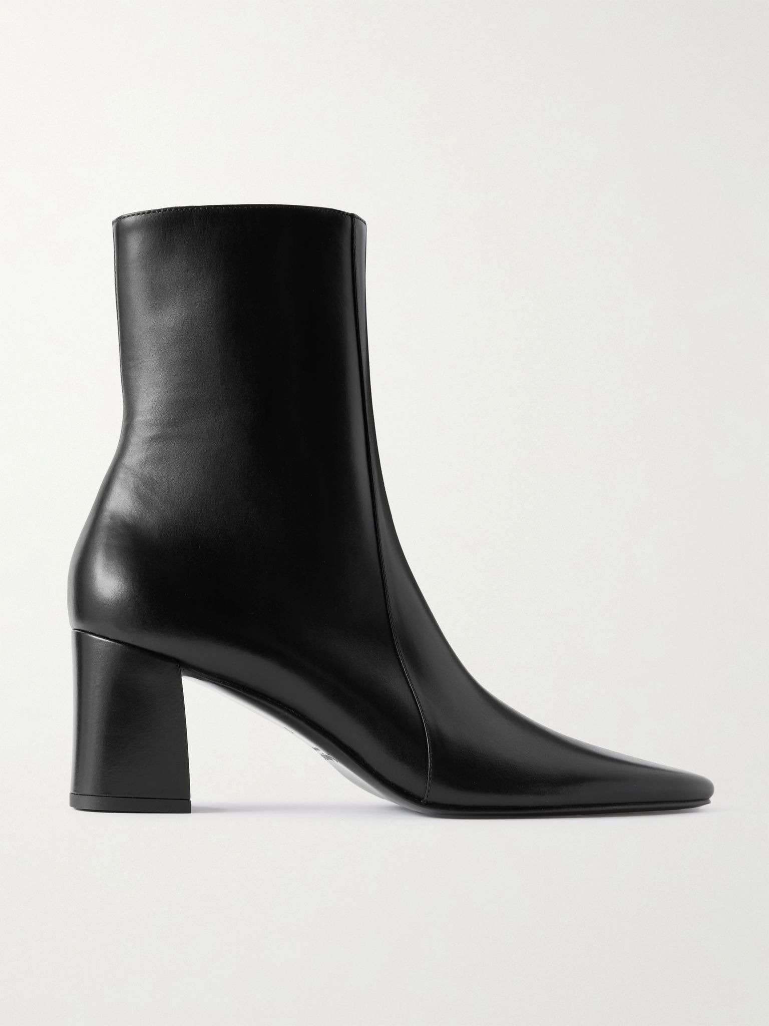 Rainer leather ankle boots Black - 1