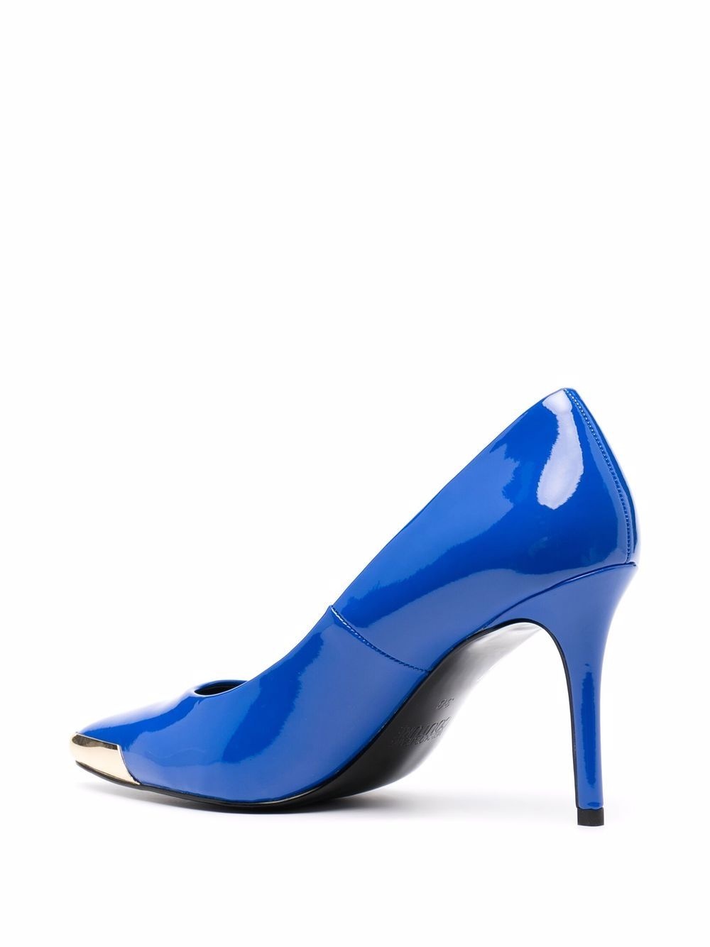 metal-tipped stiletto pumps - 3