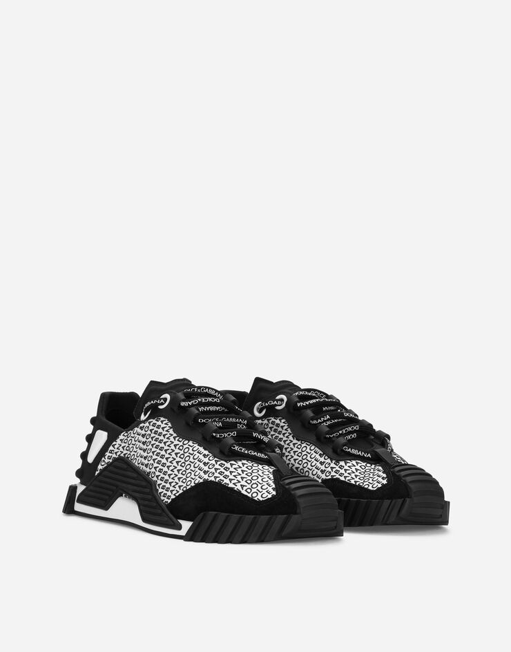 Mixed-materials NS1 slip-on sneakers - 2