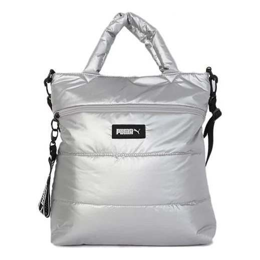 (WMNS) PUMA Prime Puffa Shopper Bag 'Sliver' 078192-02 - 1