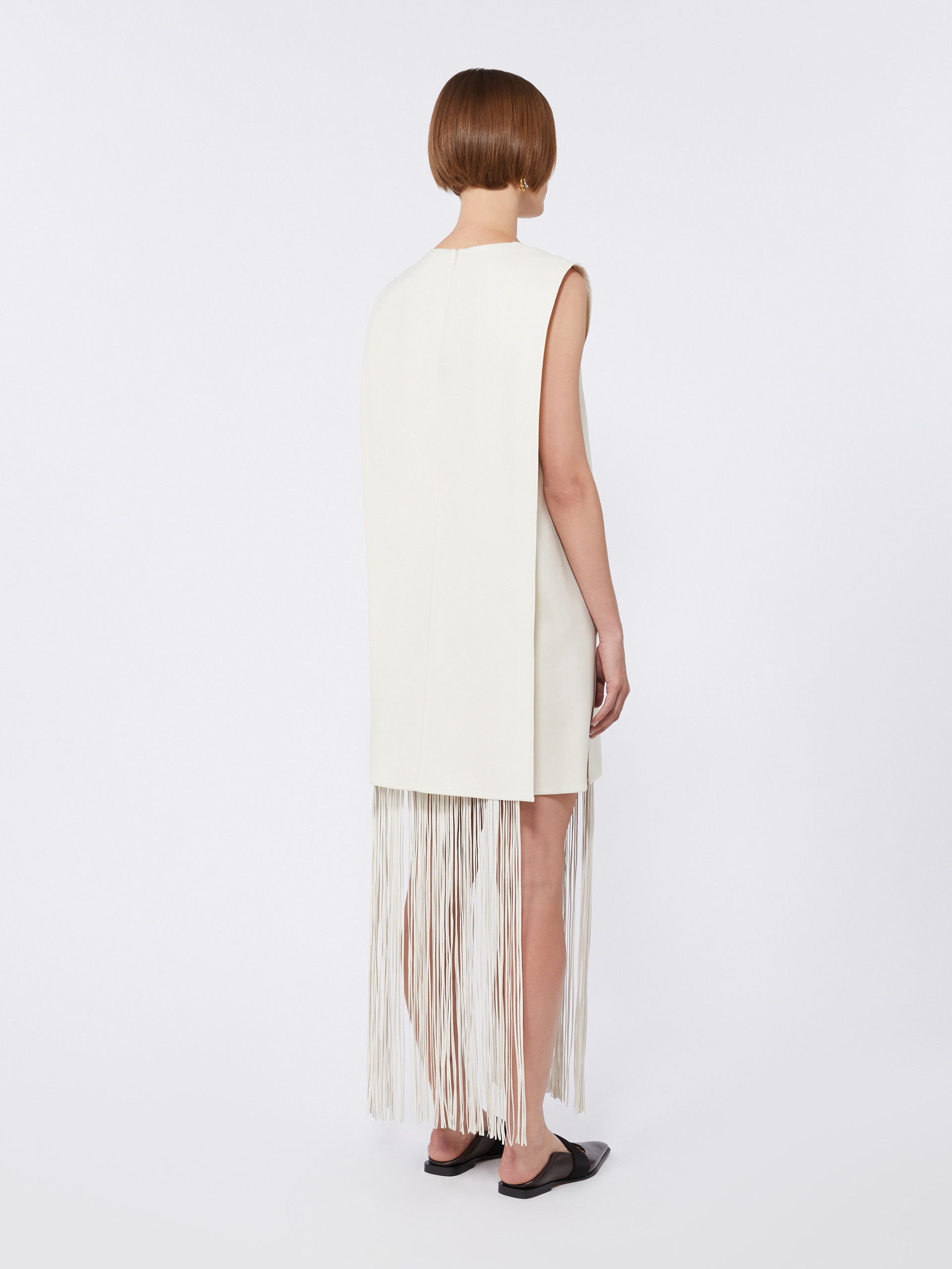 FINNICI Fringed crewneck dress - 4