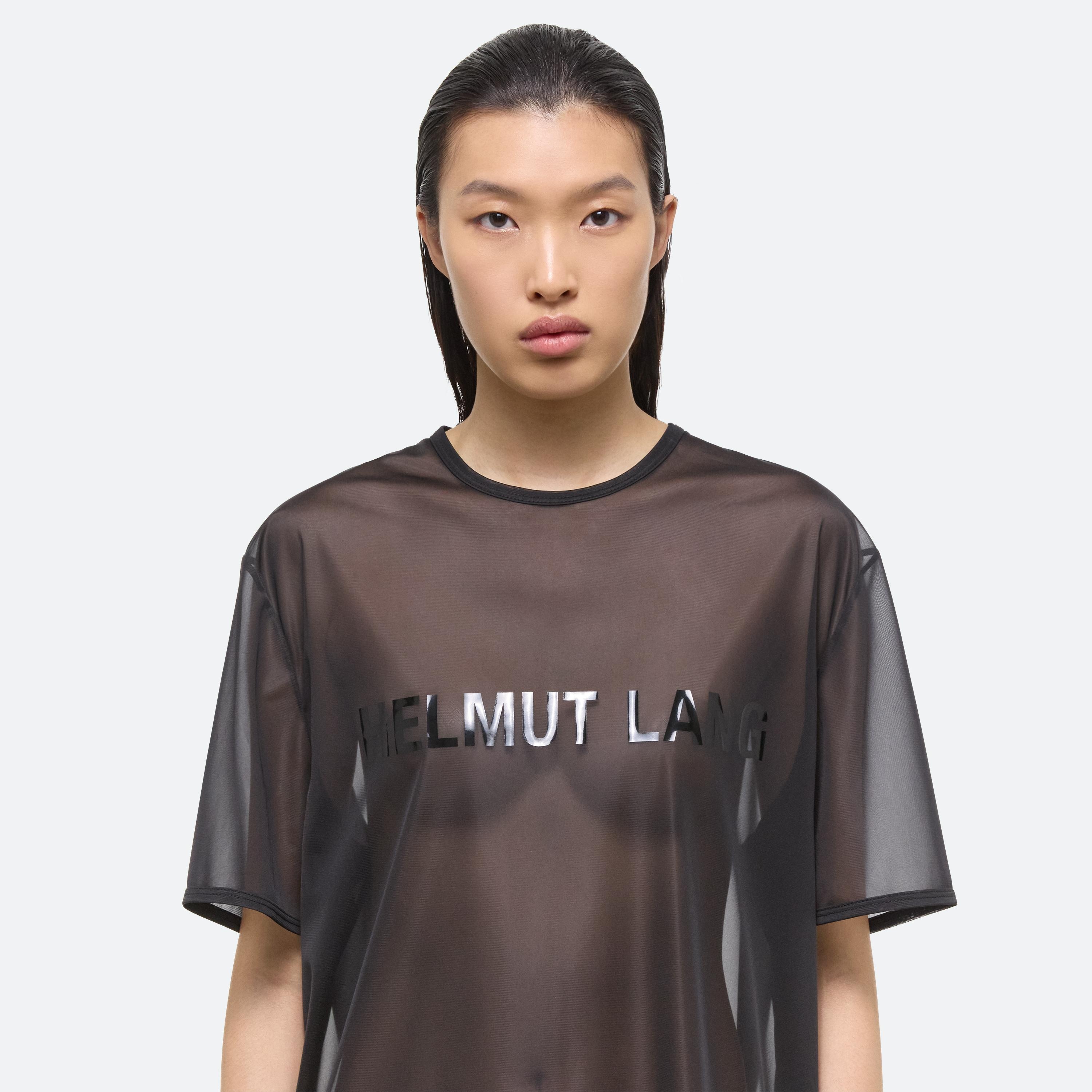 SHEER LOGO TEE - 11