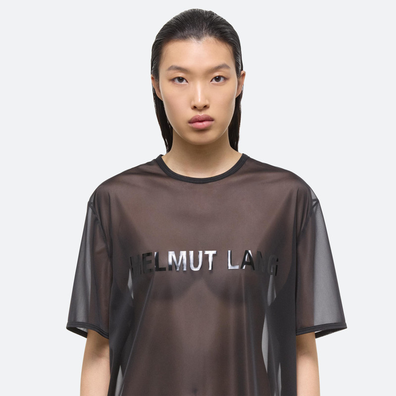 SHEER LOGO TEE 11