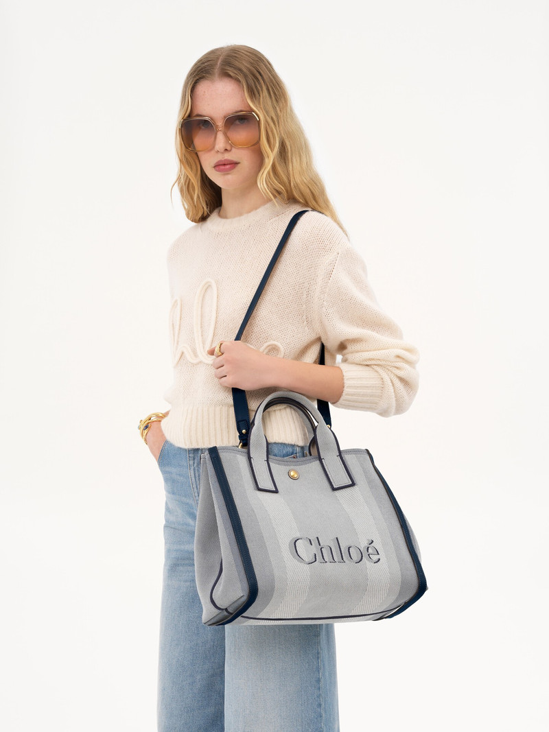 Chloé CHLOÉ CARRY TOTE BAG IN CANVAS outlook