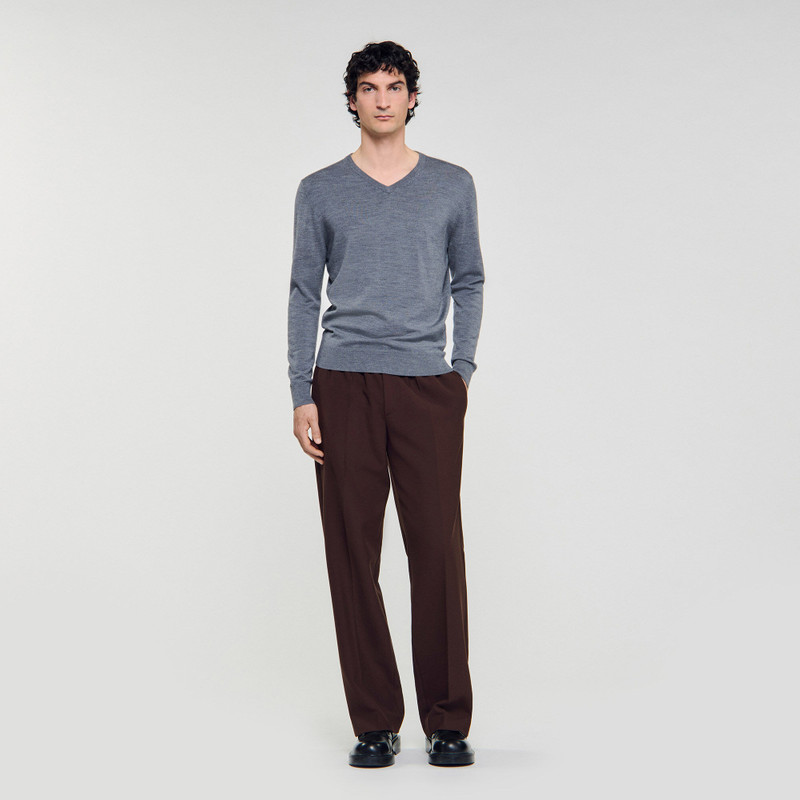 Sandro FINE WOOL SWEATER outlook