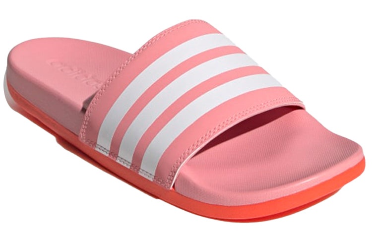 (WMNS) adidas Adilette Comfort Slides 'Super Pop Red' FY7848 - 3