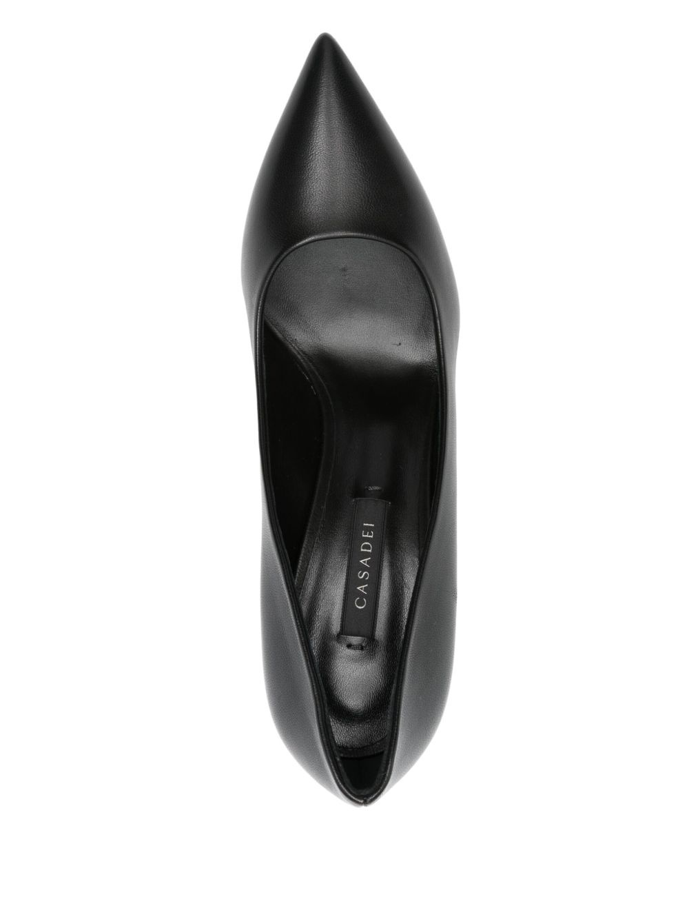 80mm leather pumps - 4