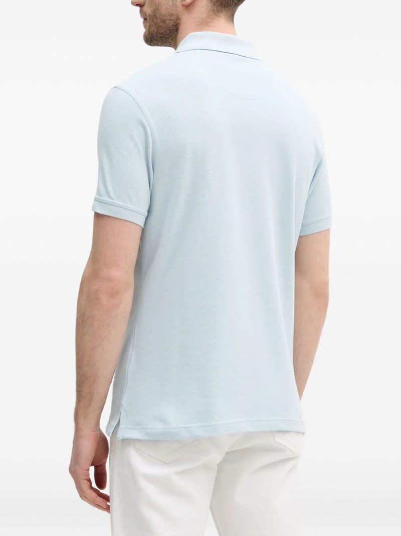 Barbour embroidered-collar polo shirt outlook