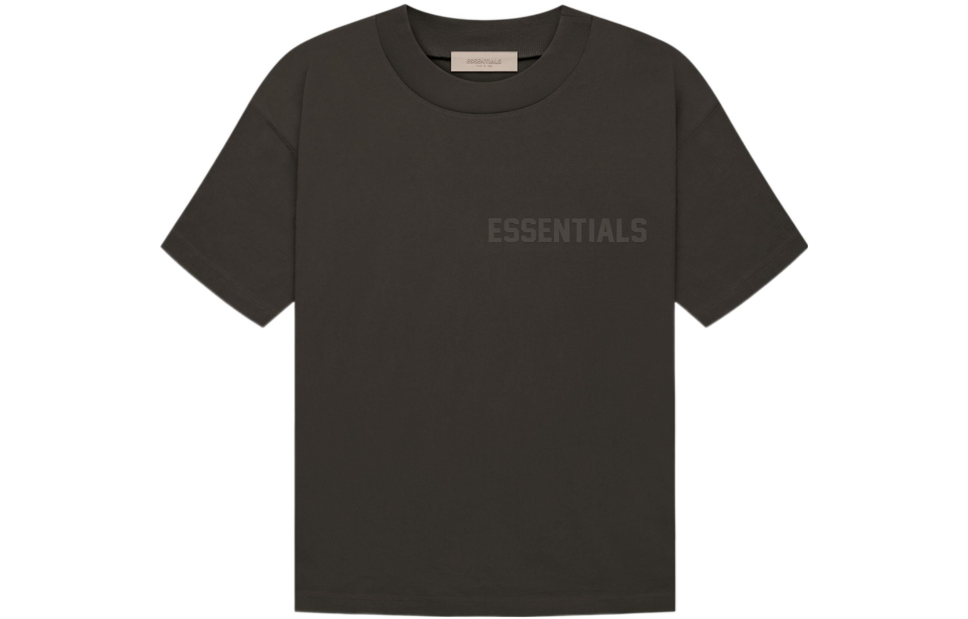 Fear of God Essentials FW22 Short Sleeve Tee Off Black FOG-FW22-382 - 2