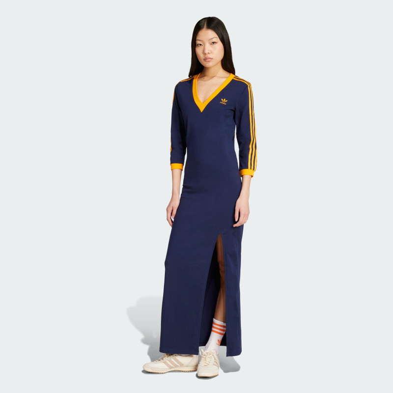 adidas Adicolor Classics 3-Stripes Maxi Dress outlook